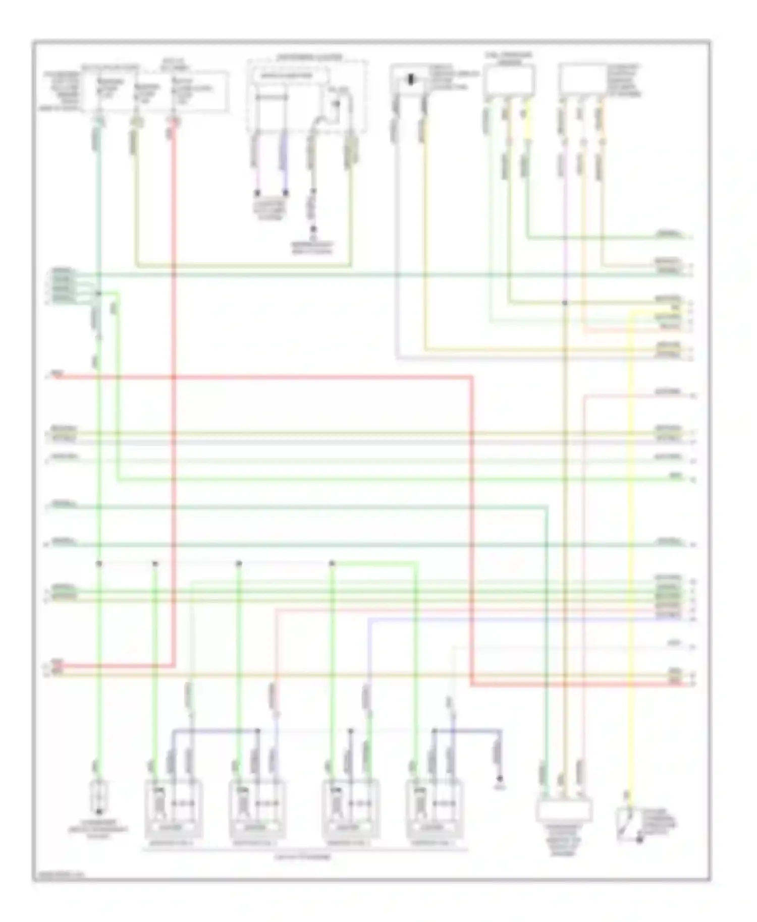 3 Mazda BL (2008-2011): Wiring diagram engine performance 2.3l turbo (3 of 4)