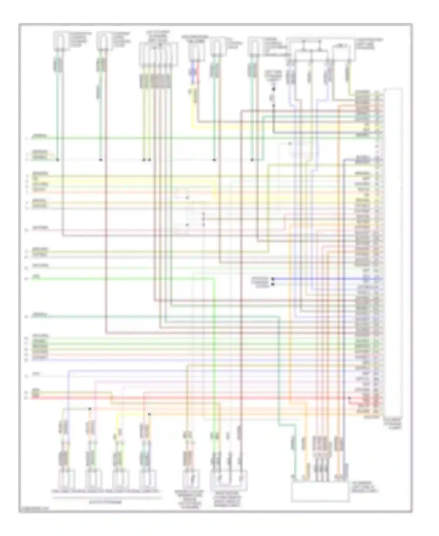 3 Mazda BL (2008-2011): Wiring diagram engine performance 2.3l turbo (4 of 4)
