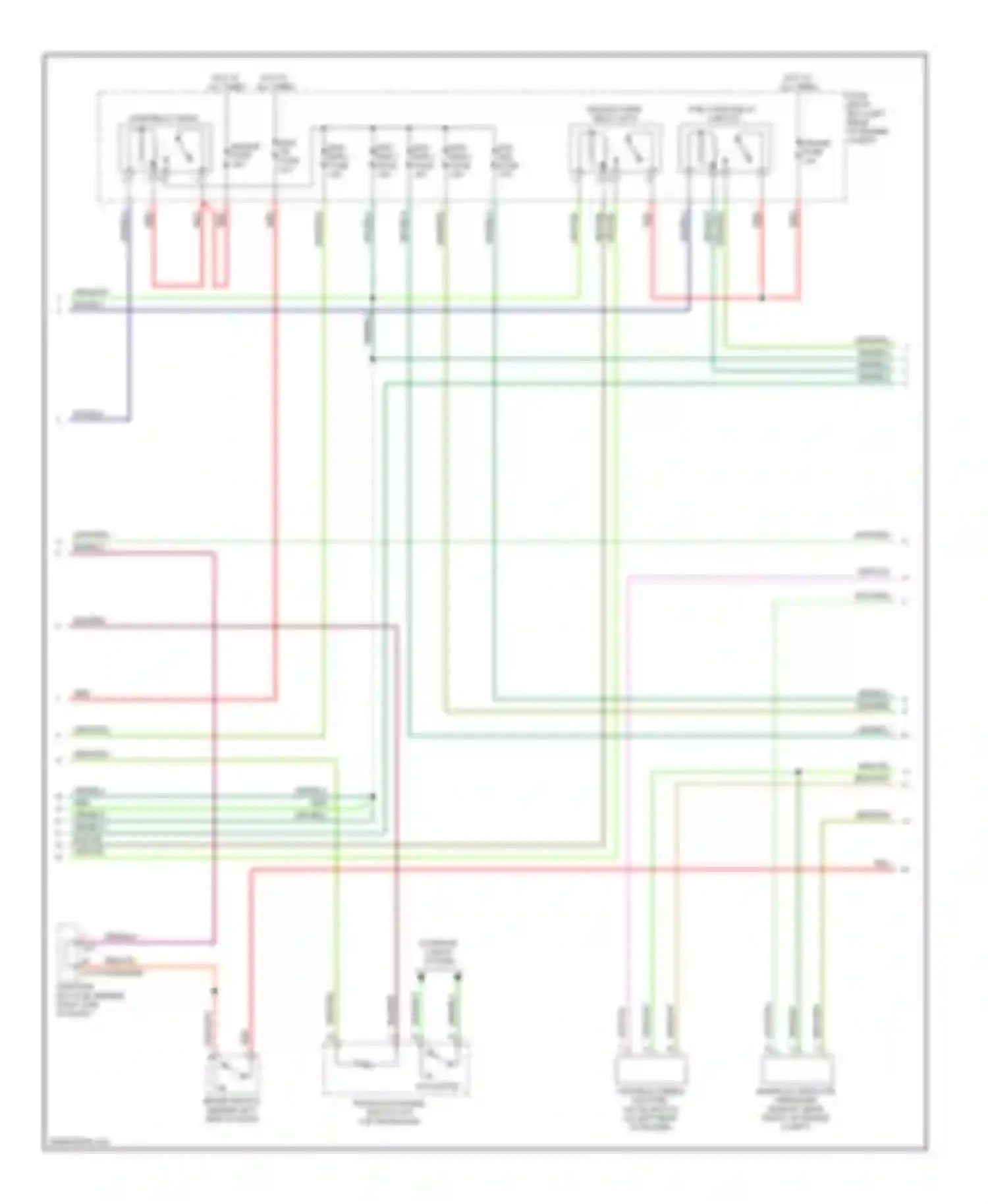 3 Mazda BL (2008-2011): Wiring diagram engine performance 2.3l, california (2 of 4)