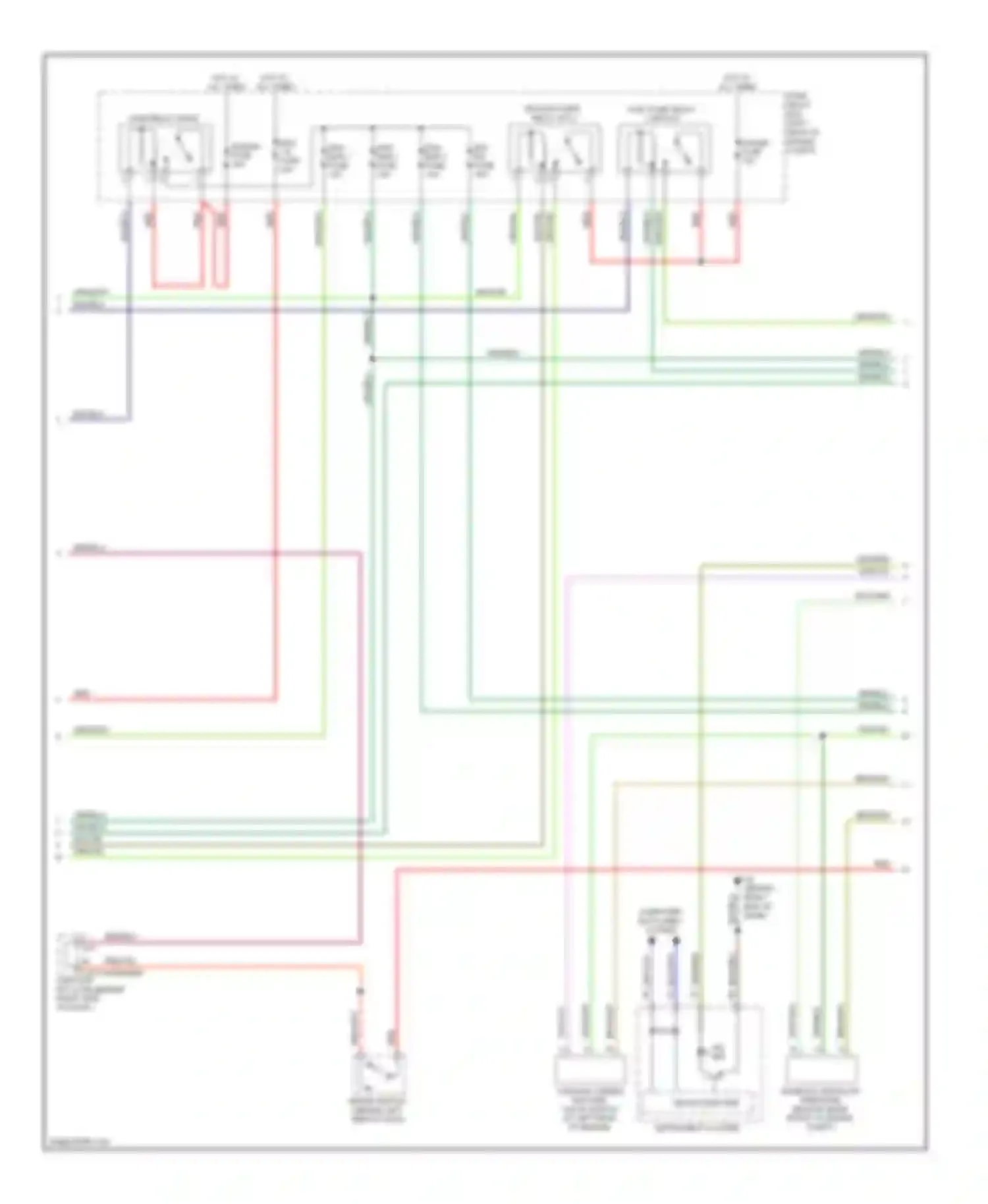 3 Mazda BL (2008-2011): Wiring diagram engine performance 2.3l, except california (2 of 4)