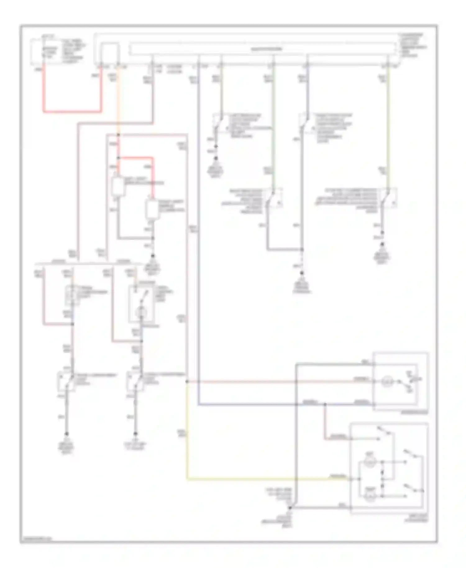 3 Mazda BL (2008-2011): Courtesy lamp circuit