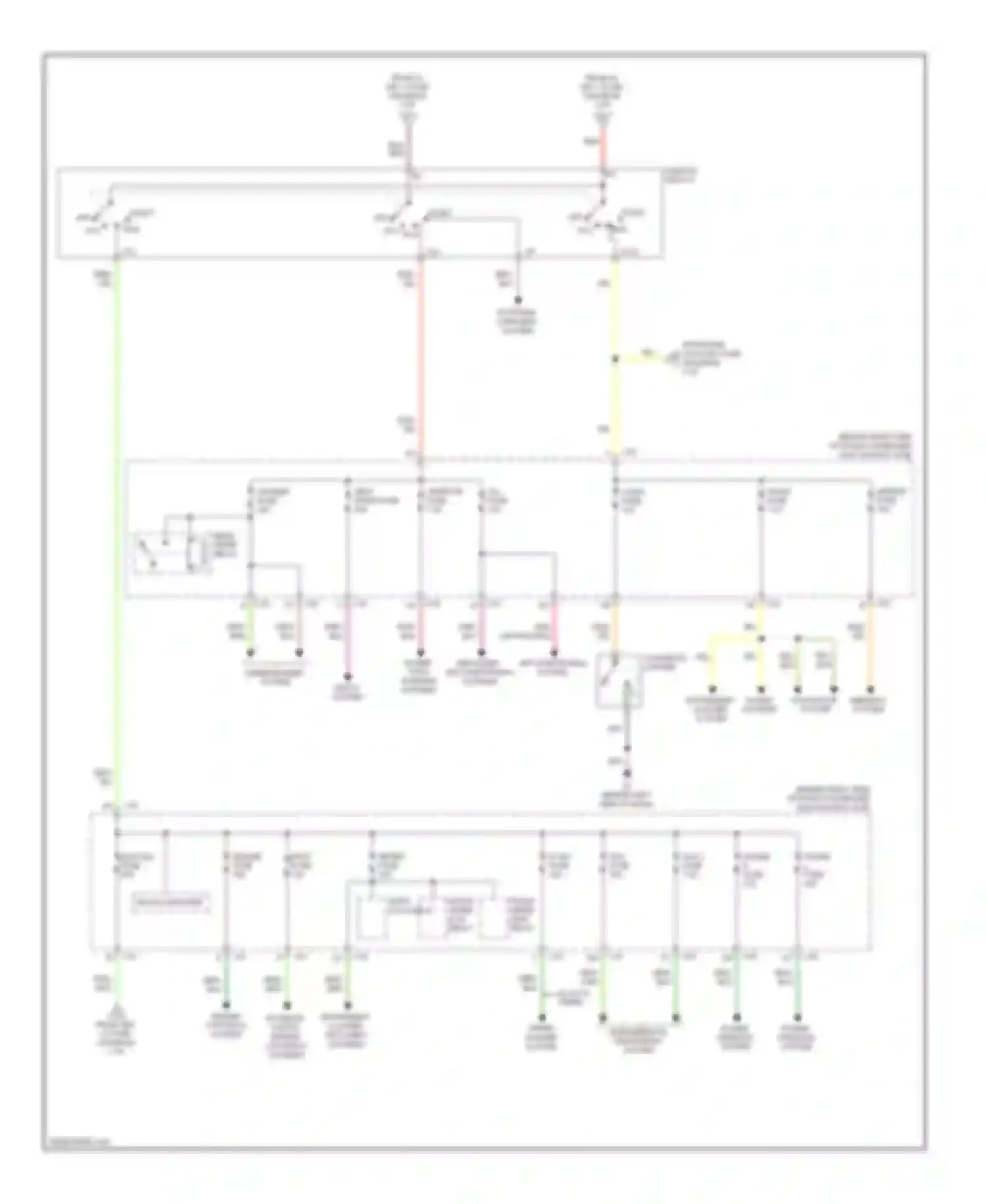 3 Mazda BL (2008-2011): Power distribution circuit (3 of 3)