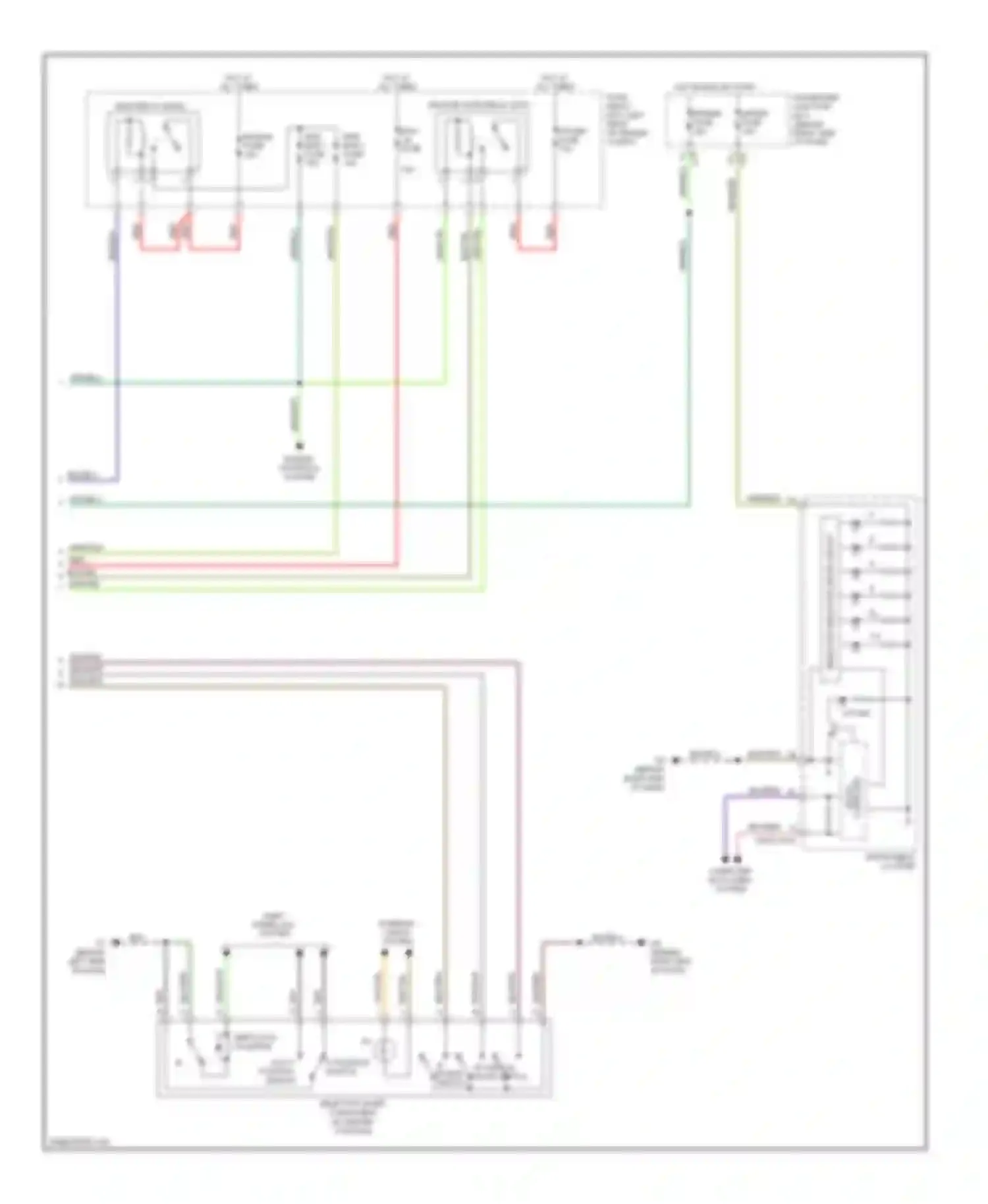 3 Mazda BL (2008-2011): Transmission circuit, california, 4 speed a/t (2 of 2)