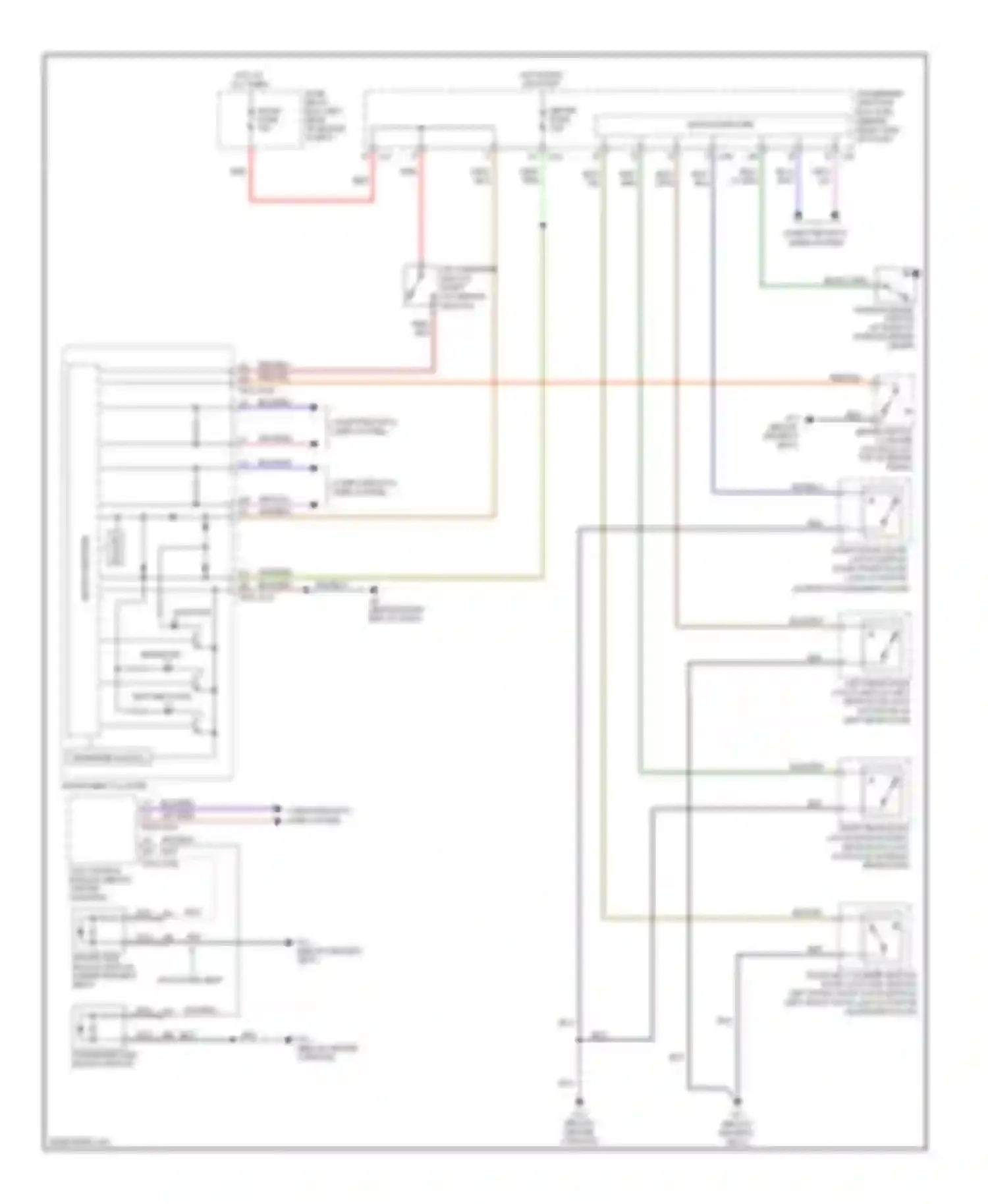 3 Mazda BL (2008-2011): Chime circuit