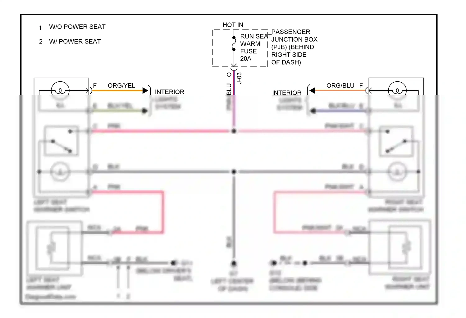 Wiring diagram blk/yel for Mazda 3 BL (2008-2011) (33 of 47)