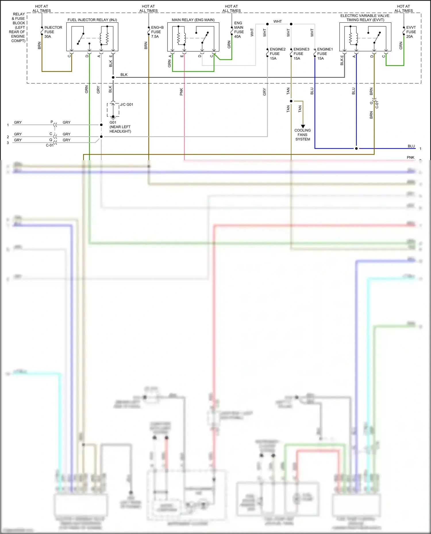 Wiring diagram blk for Mazda 3 BM facelift (2016-2019) (92 of 93)