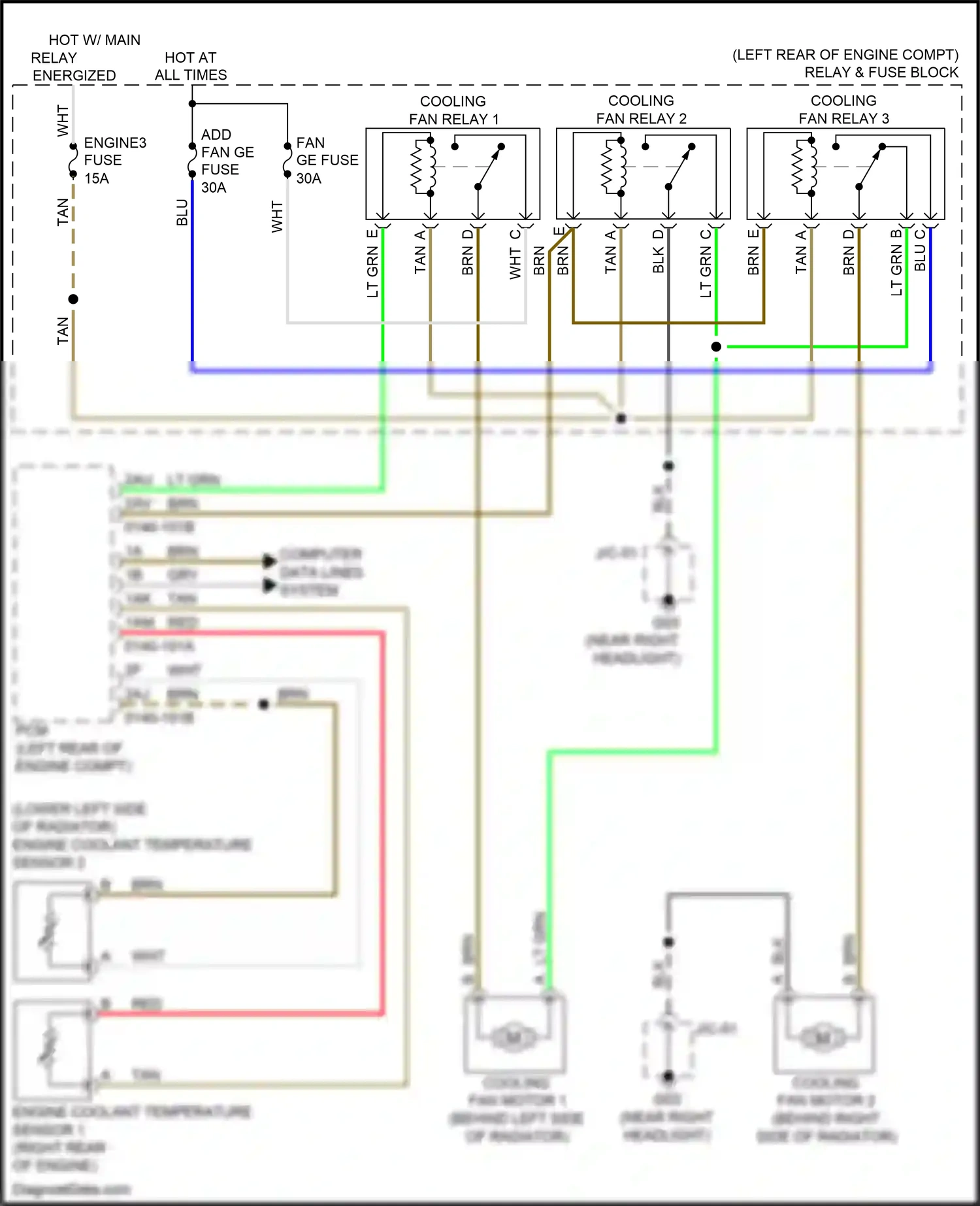 Wiring diagram blu for Mazda 3 BM facelift (2016-2019) (51 of 88)