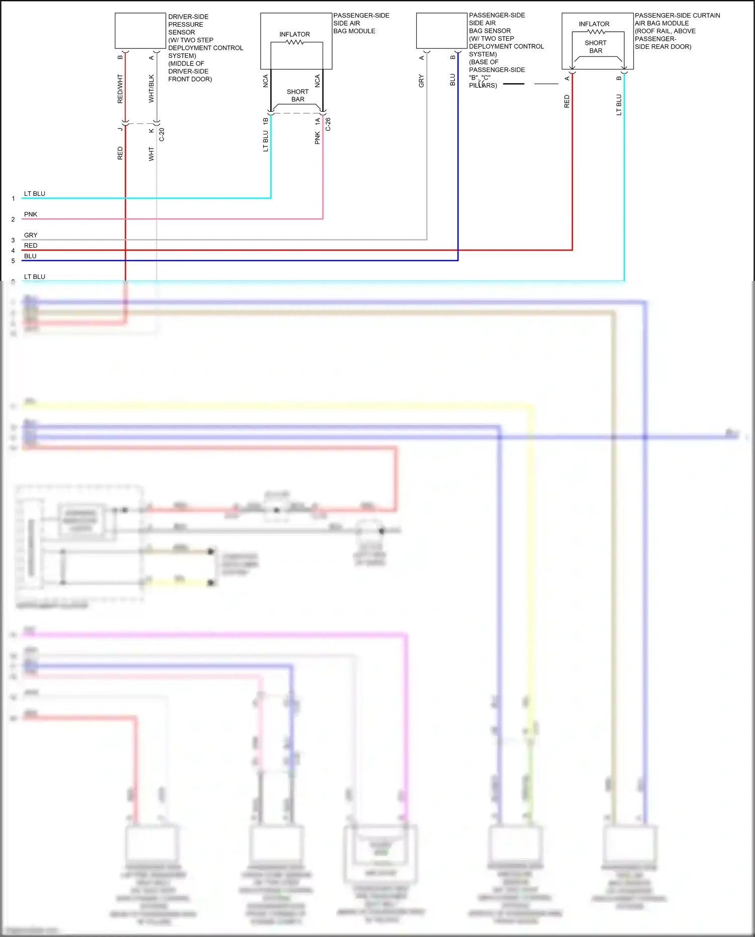 Wiring diagram c-03 for Mazda 3 BM facelift (2016-2019) (18 of 21)
