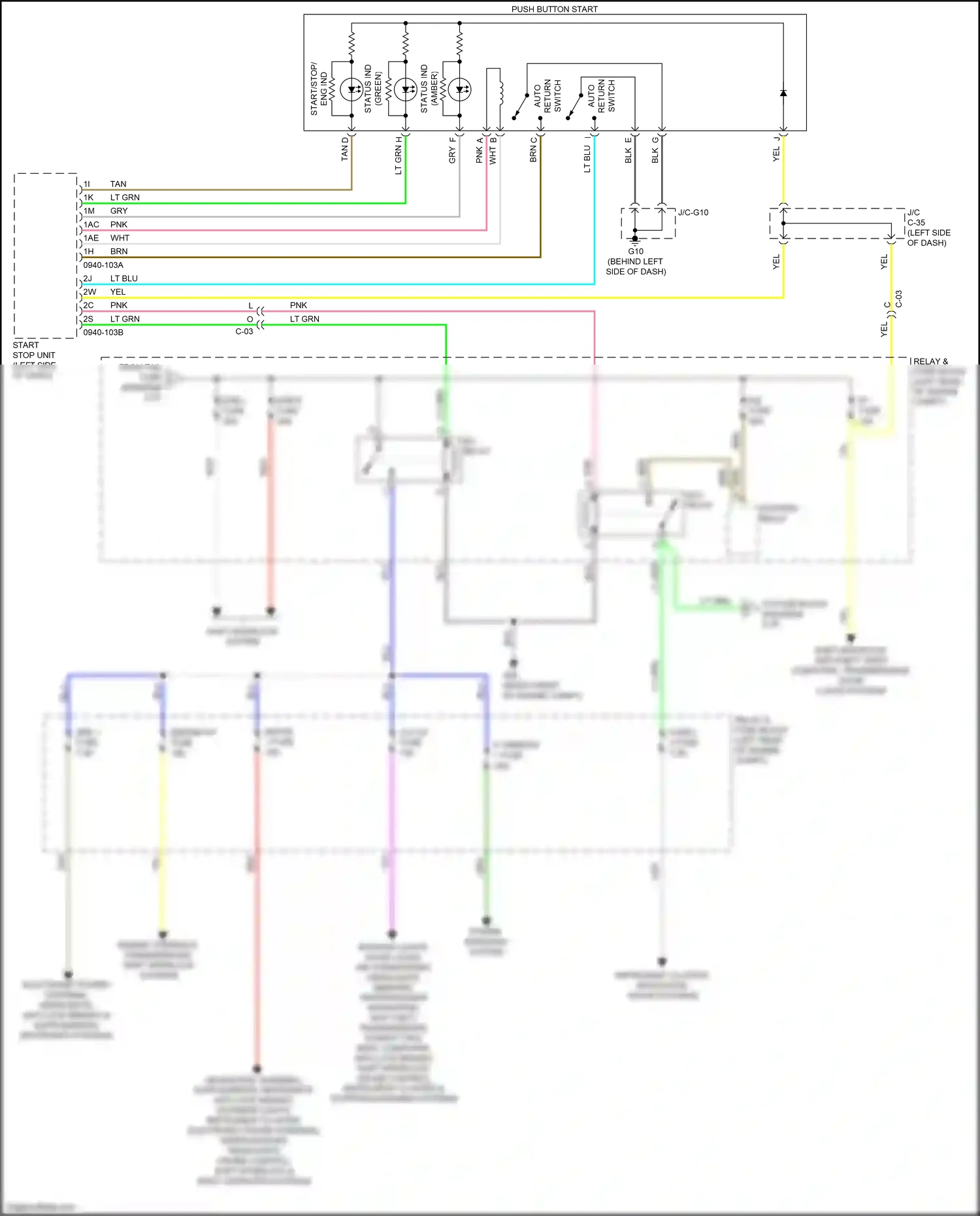 Wiring diagram pnk for Mazda 3 BM facelift (2016-2019) (59 of 69)