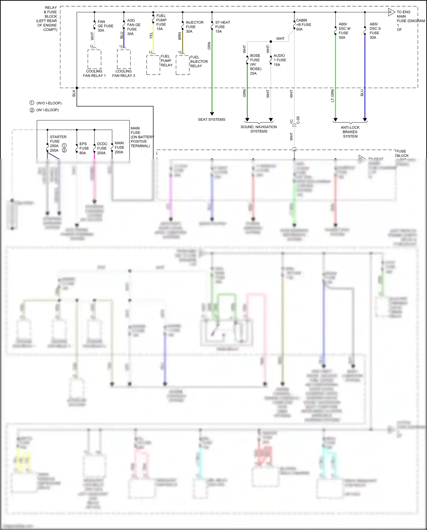 Wiring diagram red for Mazda 3 BM facelift (2016-2019) (78 of 89)