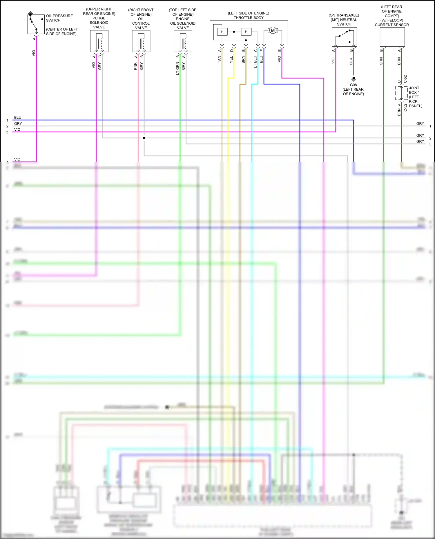 Wiring diagram tan for Mazda 3 BM facelift (2016-2019) (44 of 52)