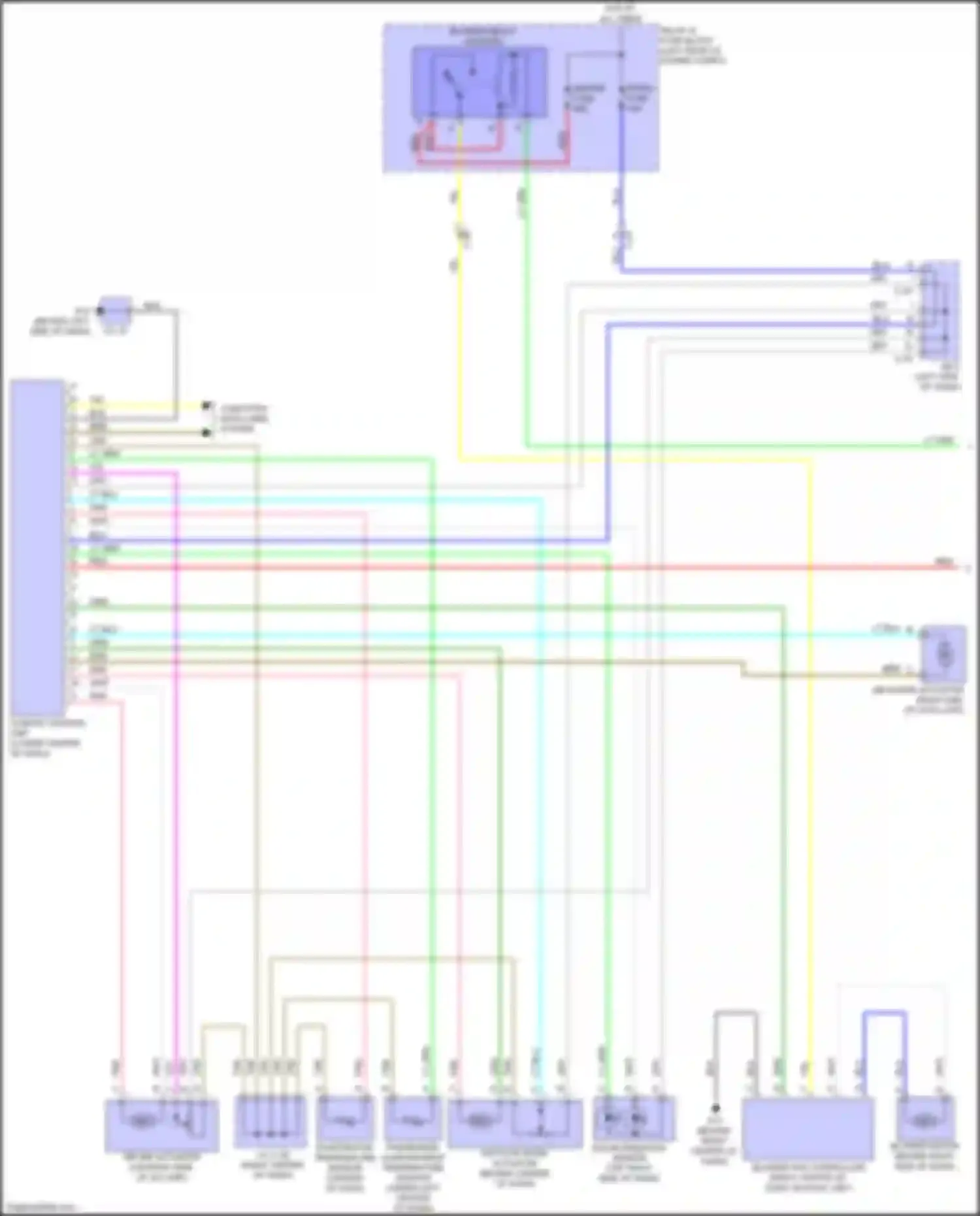 3 Mazda BM (2013-2016): Automatic a/c circuit, single control (1 of 2)