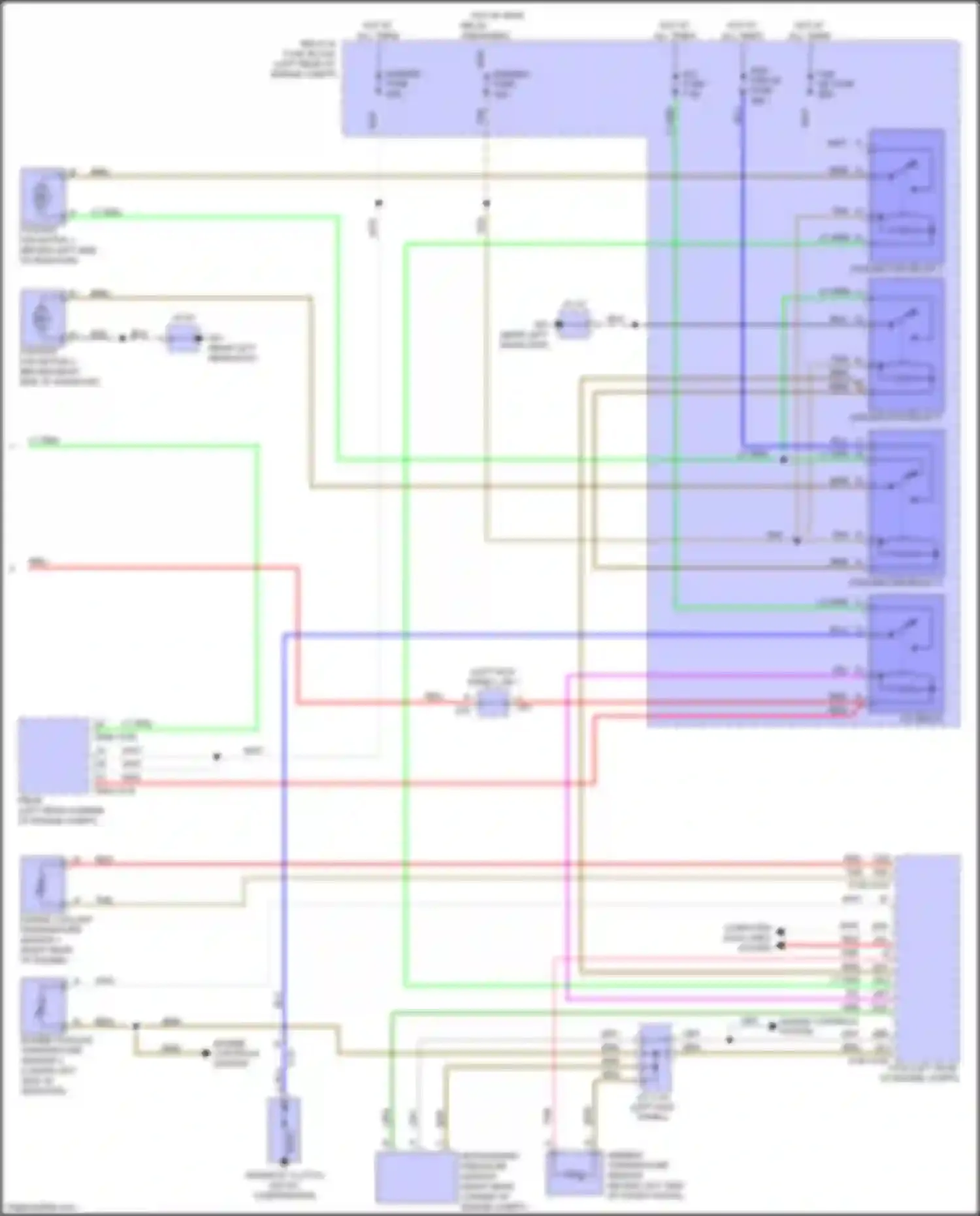 3 Mazda BM (2013-2016): Automatic a/c circuit, single control (2 of 2)