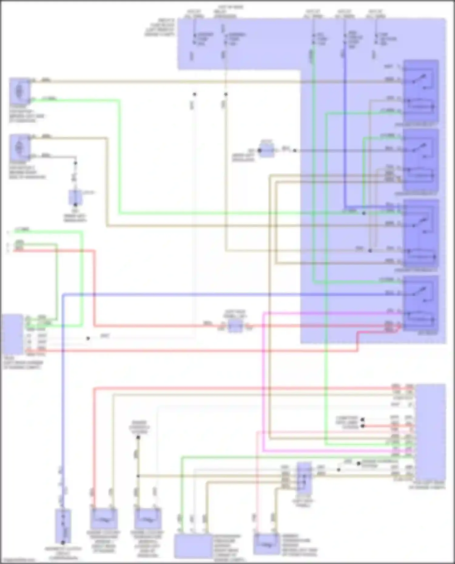 3 Mazda BM (2013-2016): Manual a/c circuit (2 of 2)