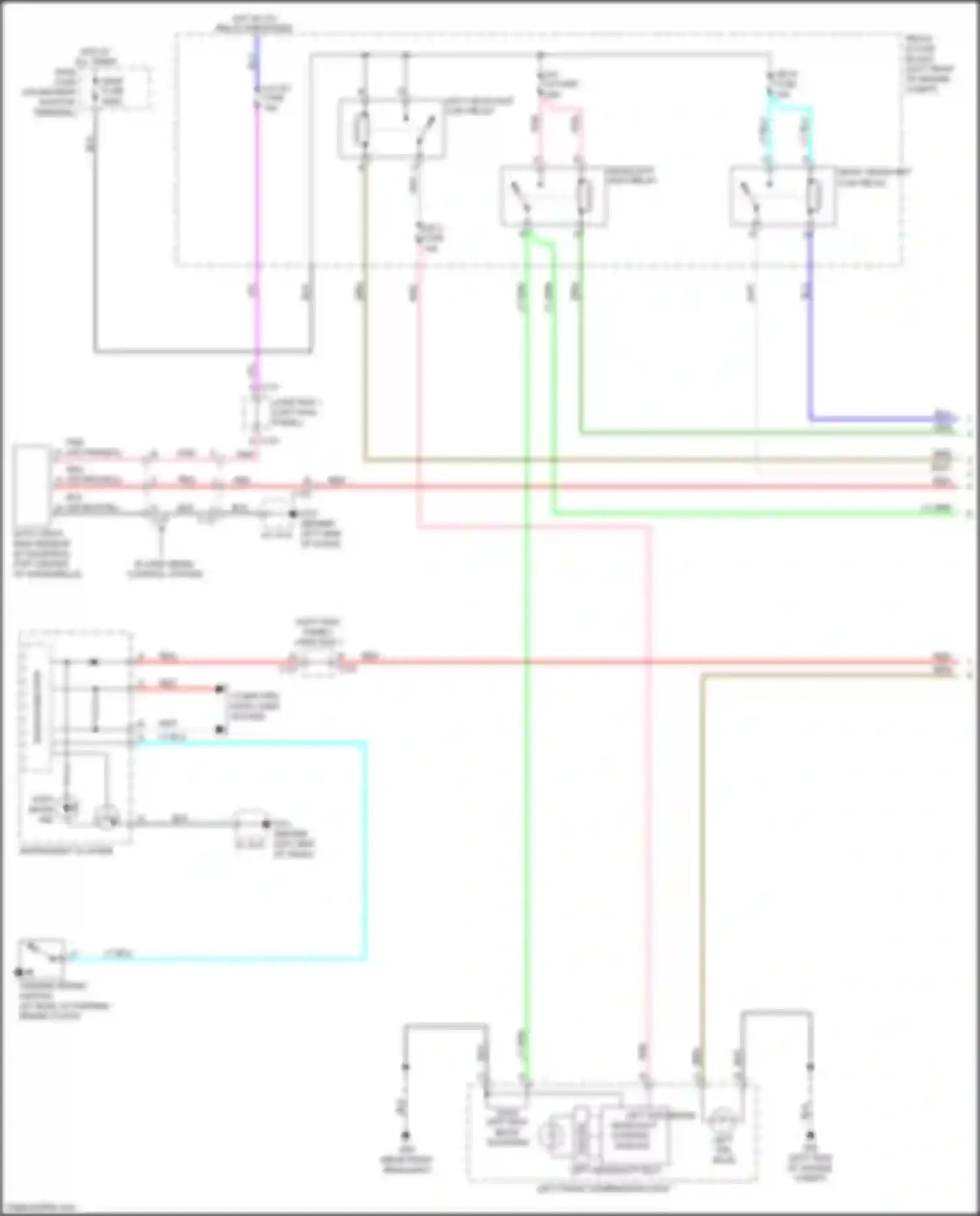 3 Mazda BM (2013-2016): Headlamps circuit, w/ hid (1 of 2)