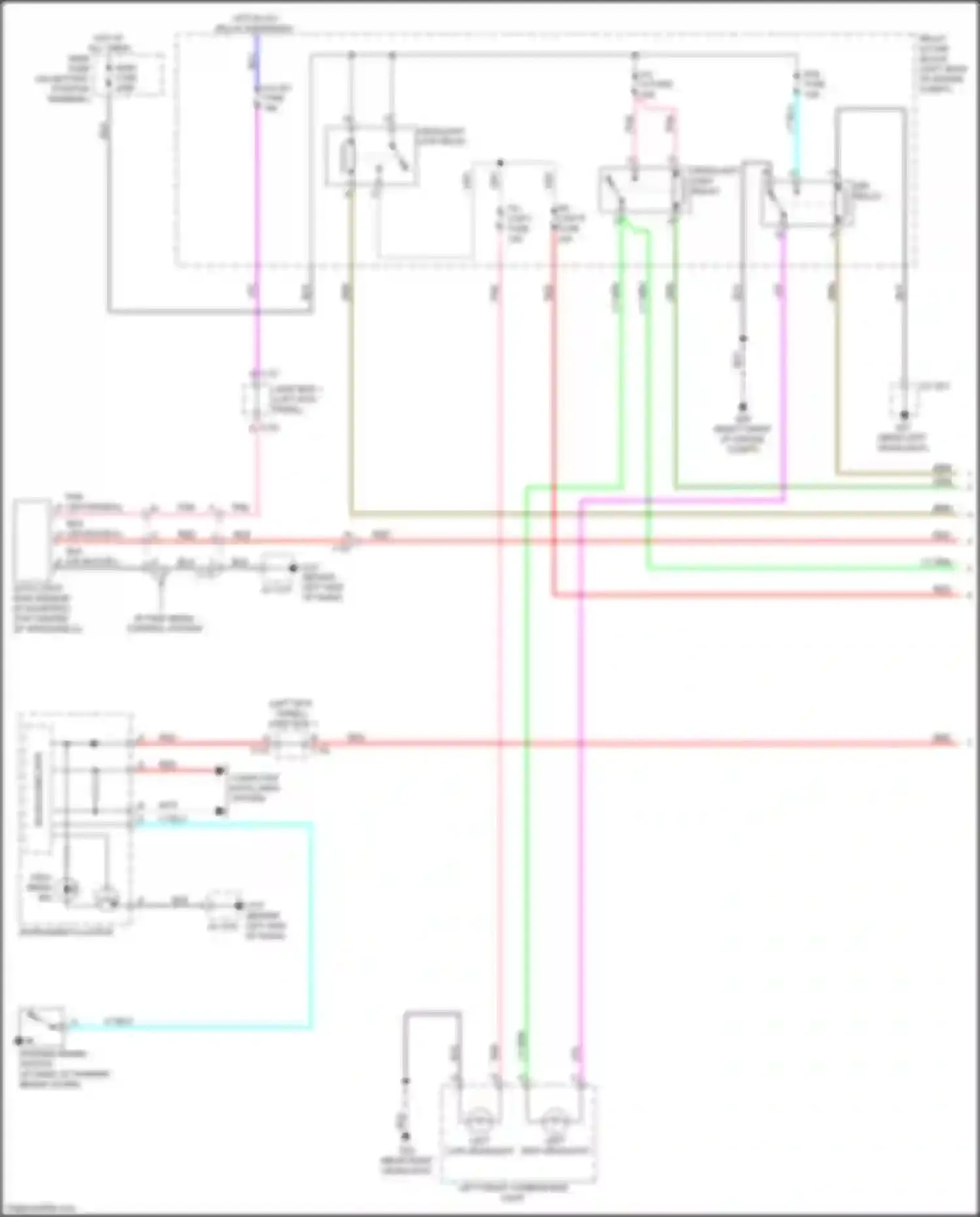 3 Mazda BM (2013-2016): Headlamps circuit, w/o hid (1 of 2)