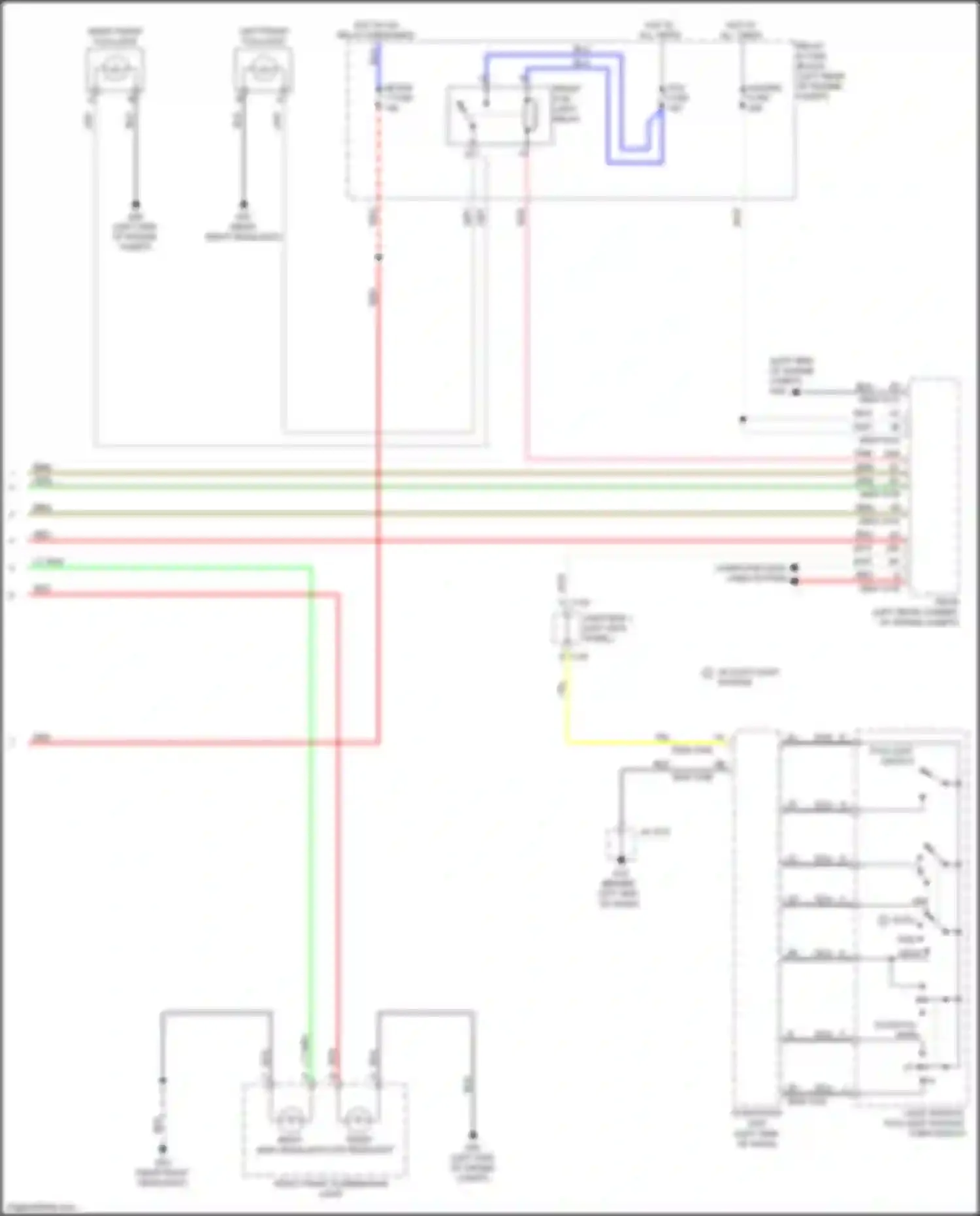 3 Mazda BM (2013-2016): Headlamps circuit, w/o hid (2 of 2)
