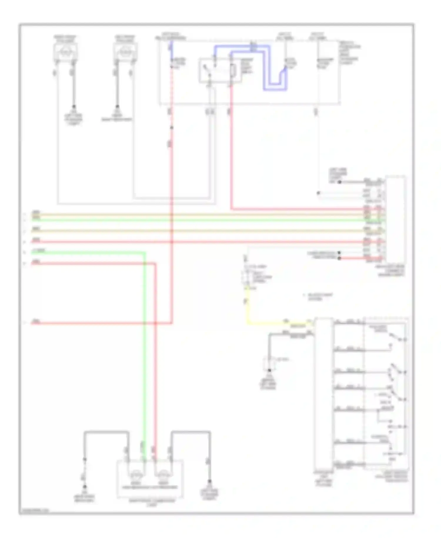 3 Mazda BM (2013-2016): Headlamps circuit, without hid (2 of 2)