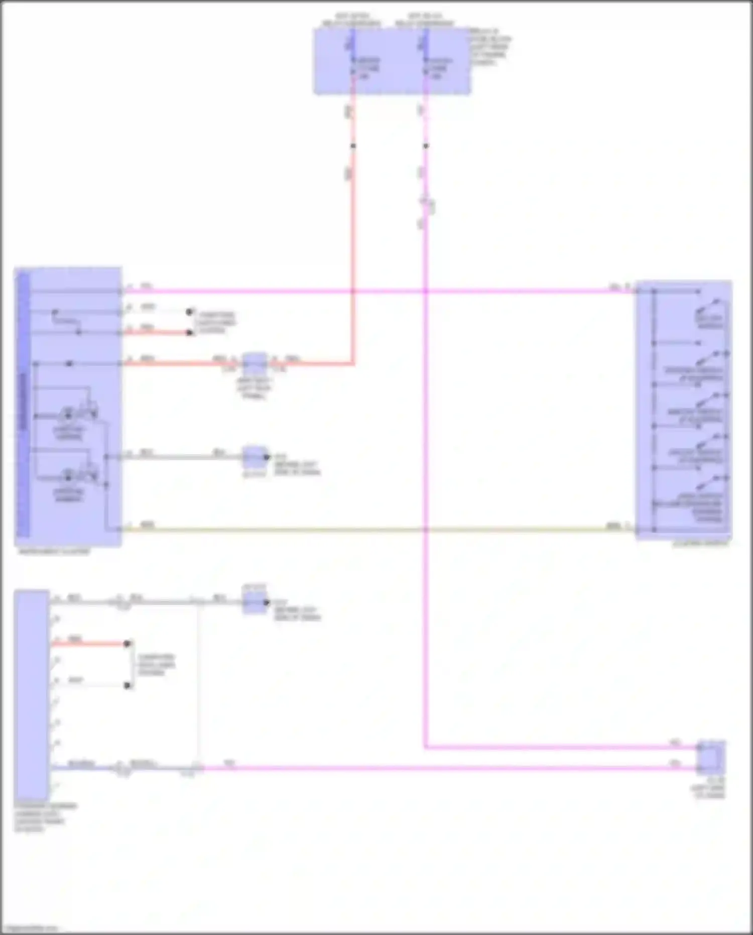 3 Mazda BM (2013-2016): Lane departure warning circuit