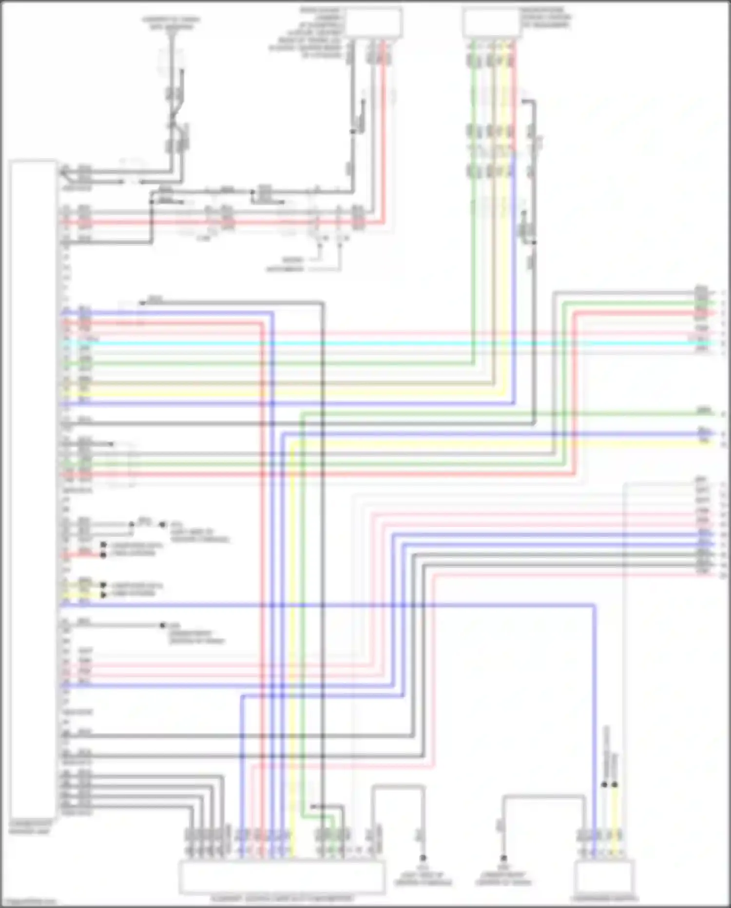 3 Mazda BM (2013-2016): Navigation circuit, w/o bose (1 of 3)