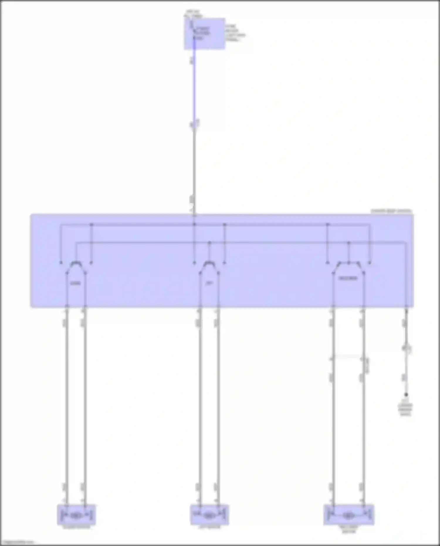 3 Mazda BM (2013-2016): Power seat circuit