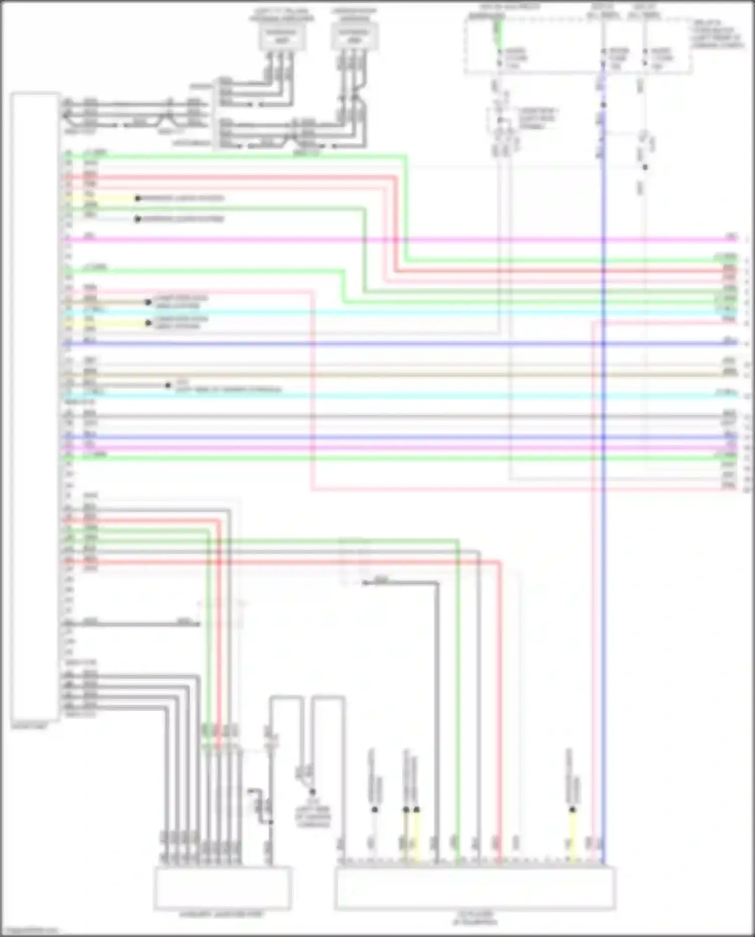 3 Mazda BM (2013-2016): Radio circuit, w/o bose w/o center display (1 of 3)