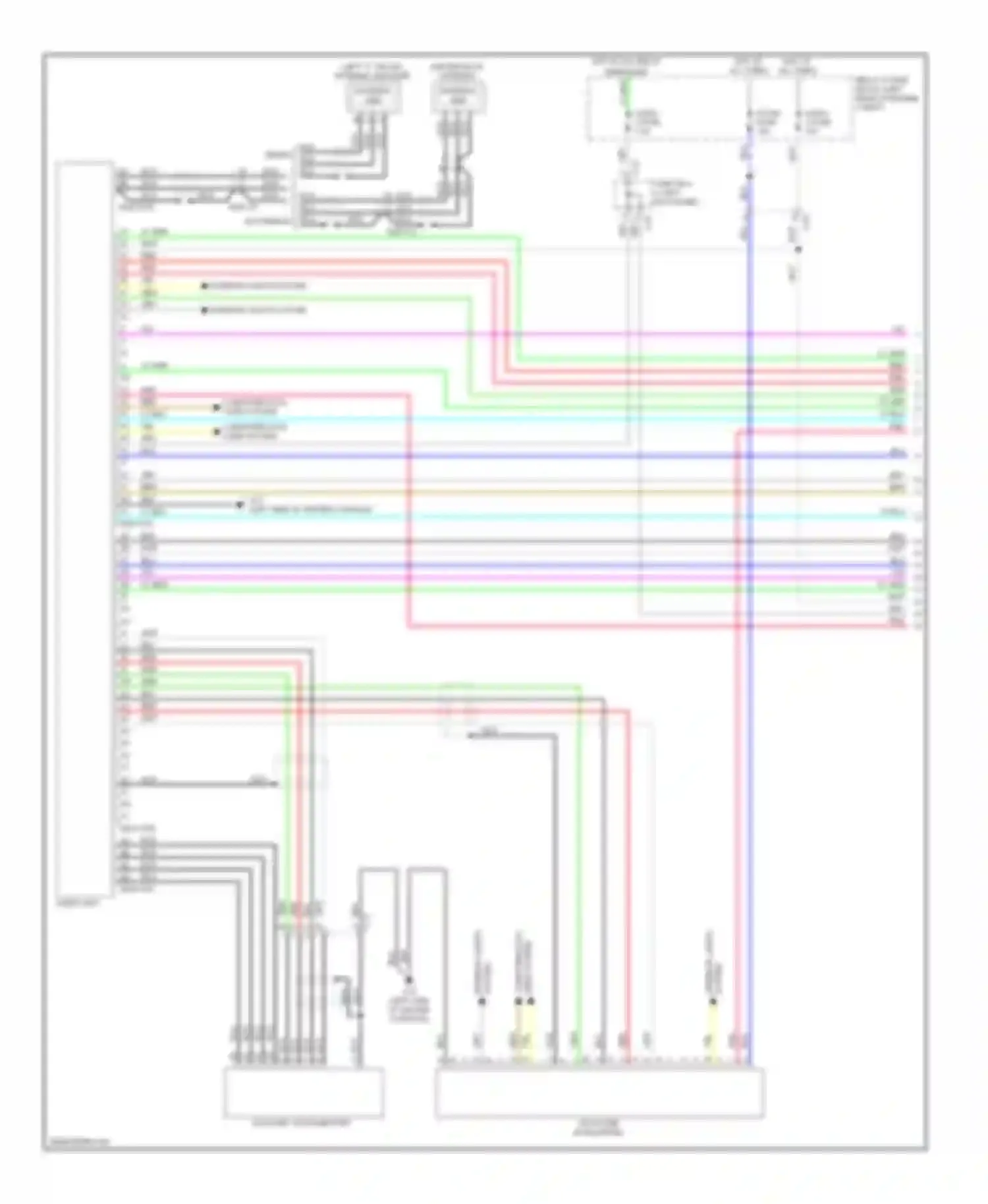 3 Mazda BM (2013-2016): Radio circuit, without bose without center display (1 of 3)