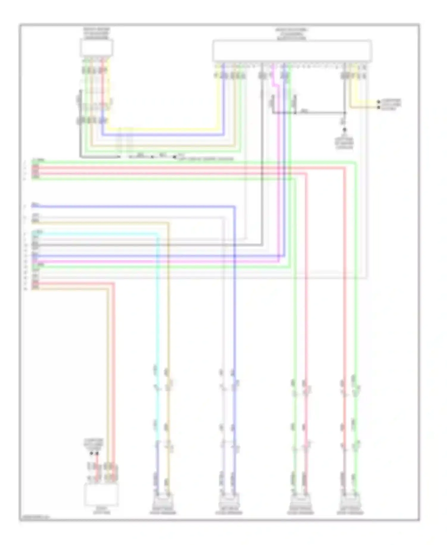 3 Mazda BM (2013-2016): Radio circuit, without bose without center display (3 of 3)