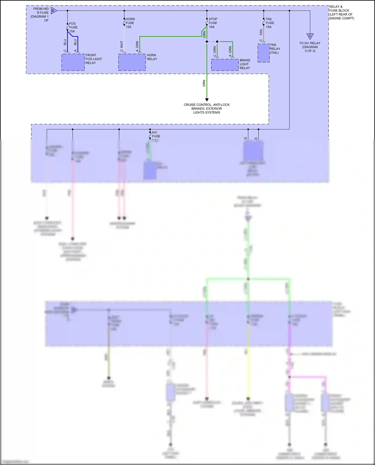 Wiring diagram brn for Mazda 3 BM (2013-2016) (18 of 111)