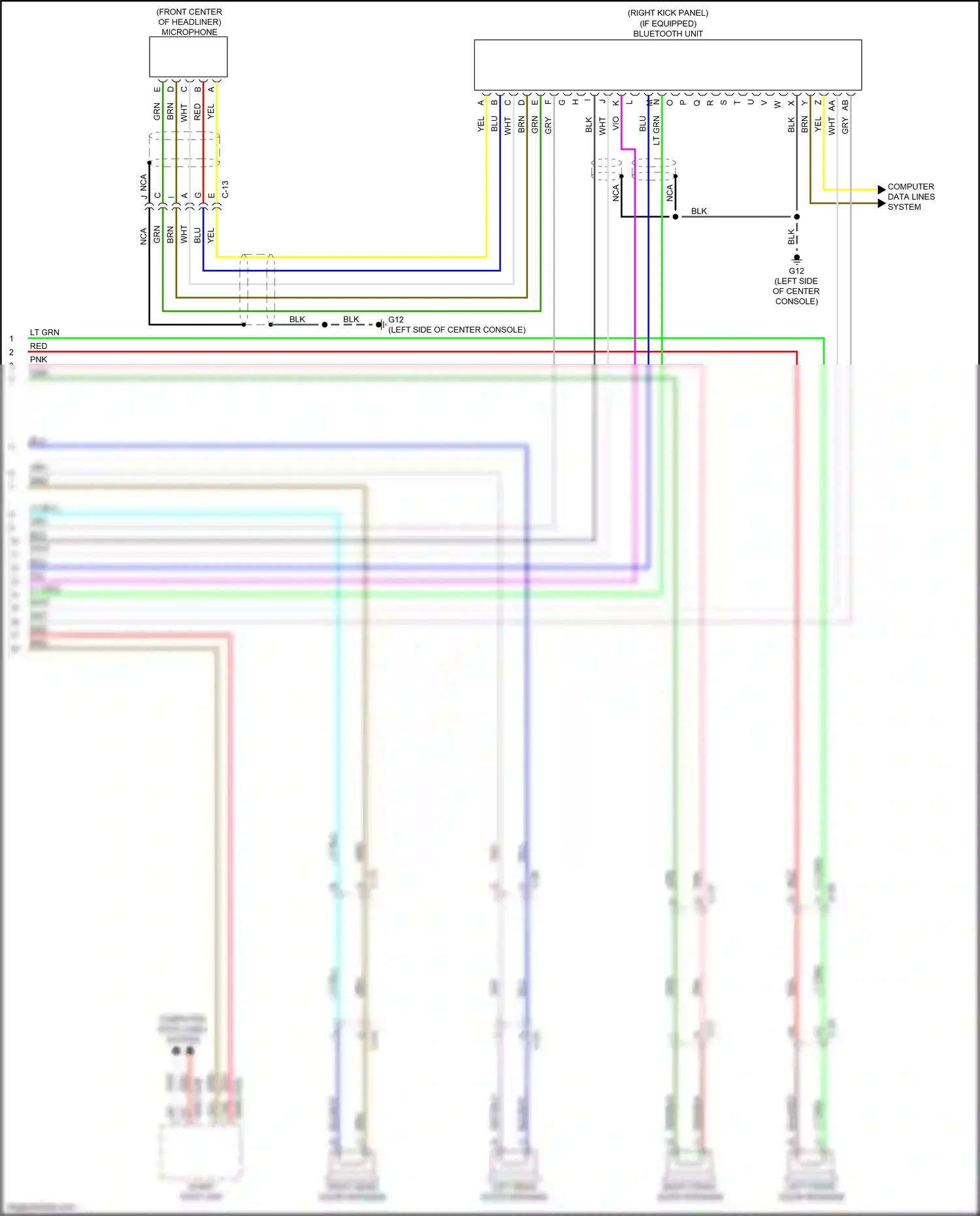 Wiring diagram c-20 for Mazda 3 BM (2013-2016) (9 of 25)