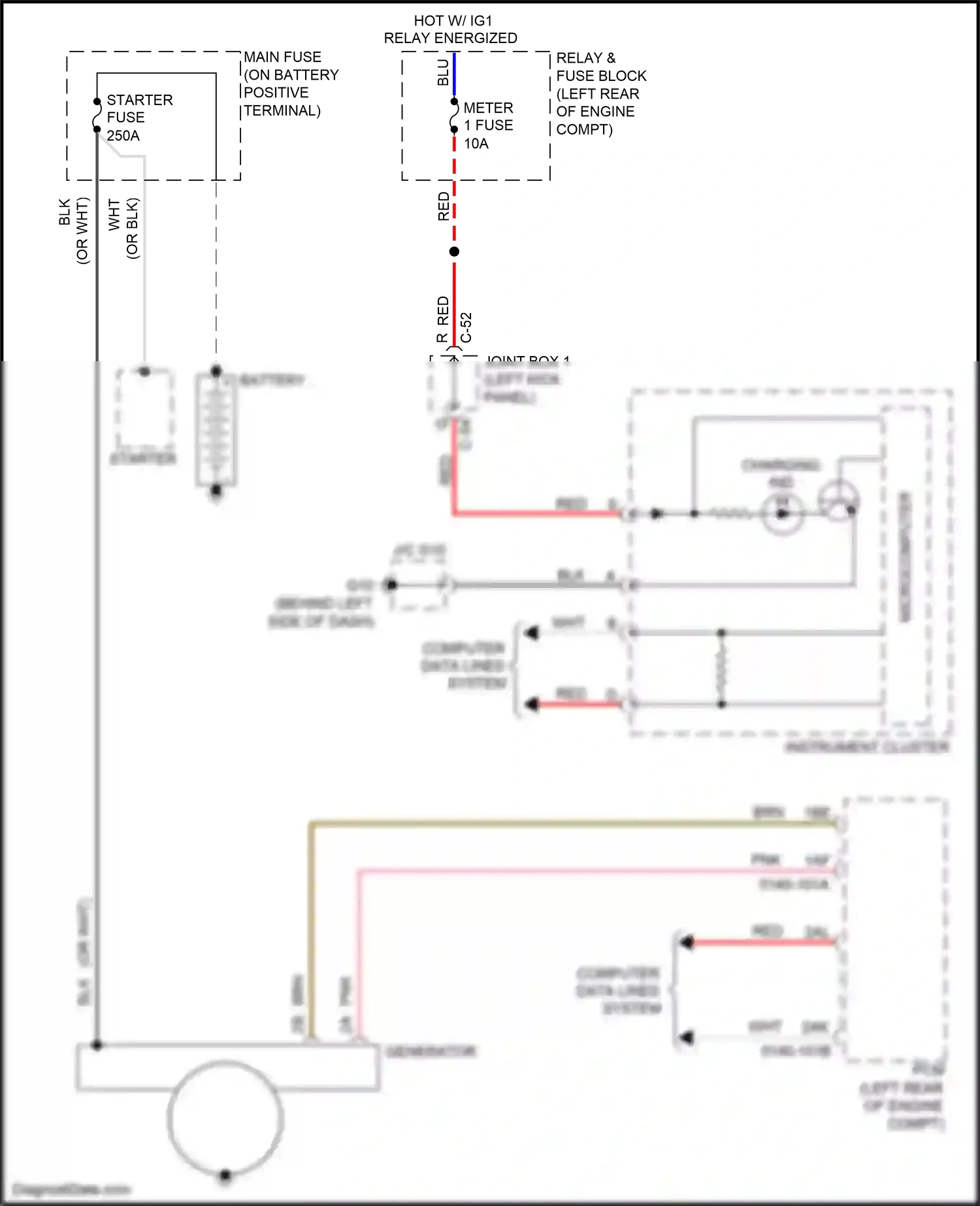 Wiring diagram c-52 for Mazda 3 BM (2013-2016) (14 of 42)