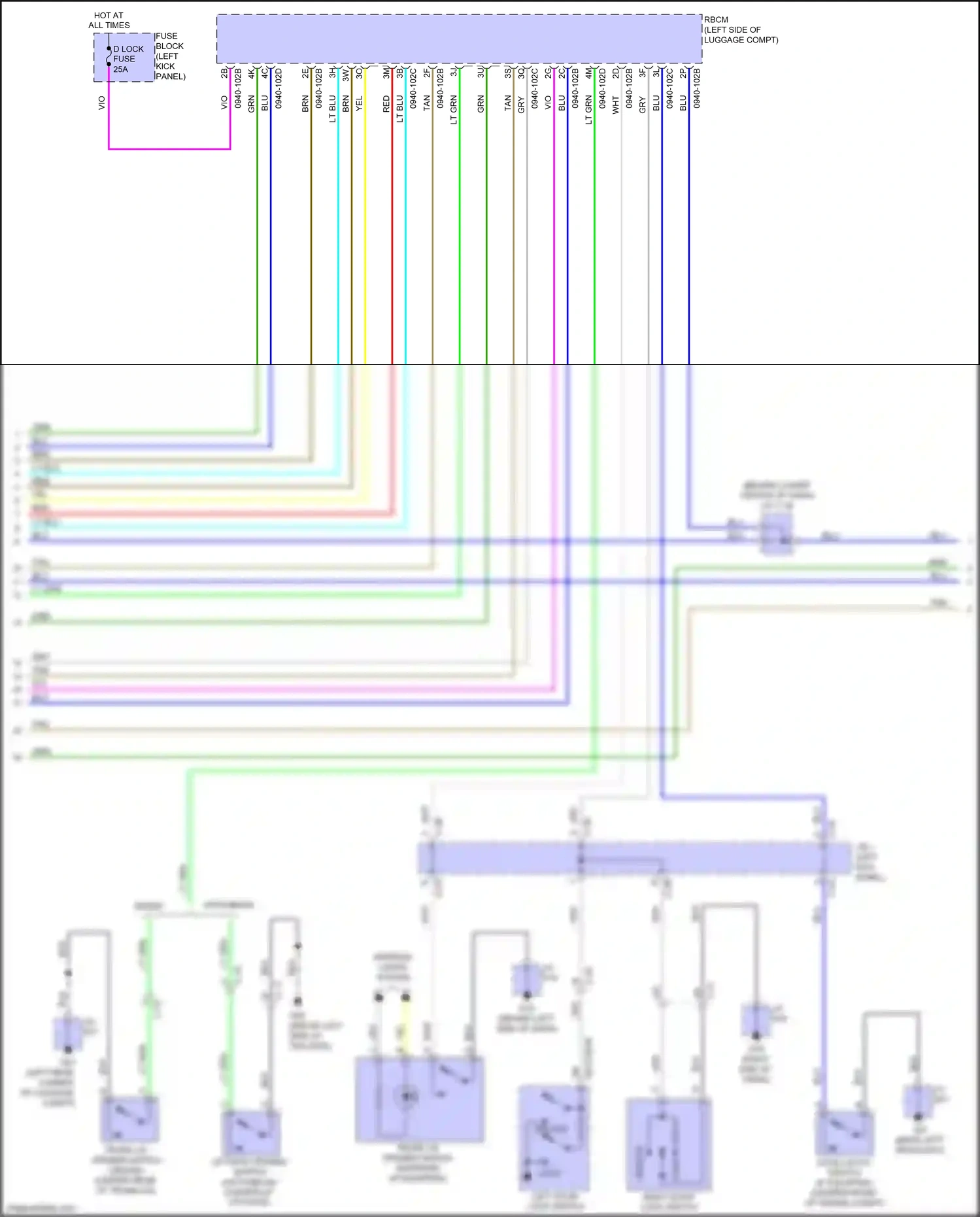 Wiring diagram c-53 for Mazda 3 BM (2013-2016) (11 of 21)