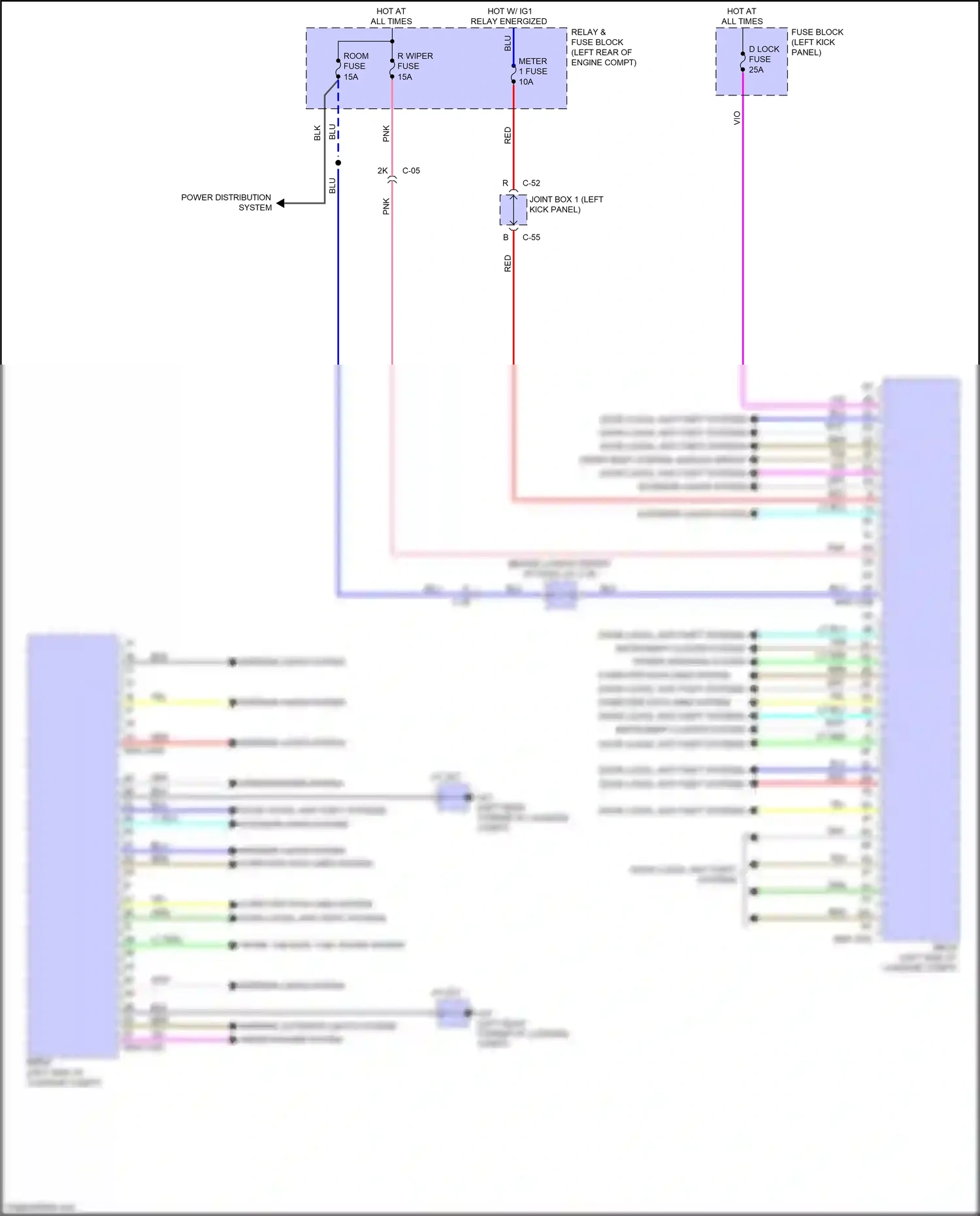 Wiring diagram computer data lines system for Mazda 3 BM (2013-2016) (29 of 92)