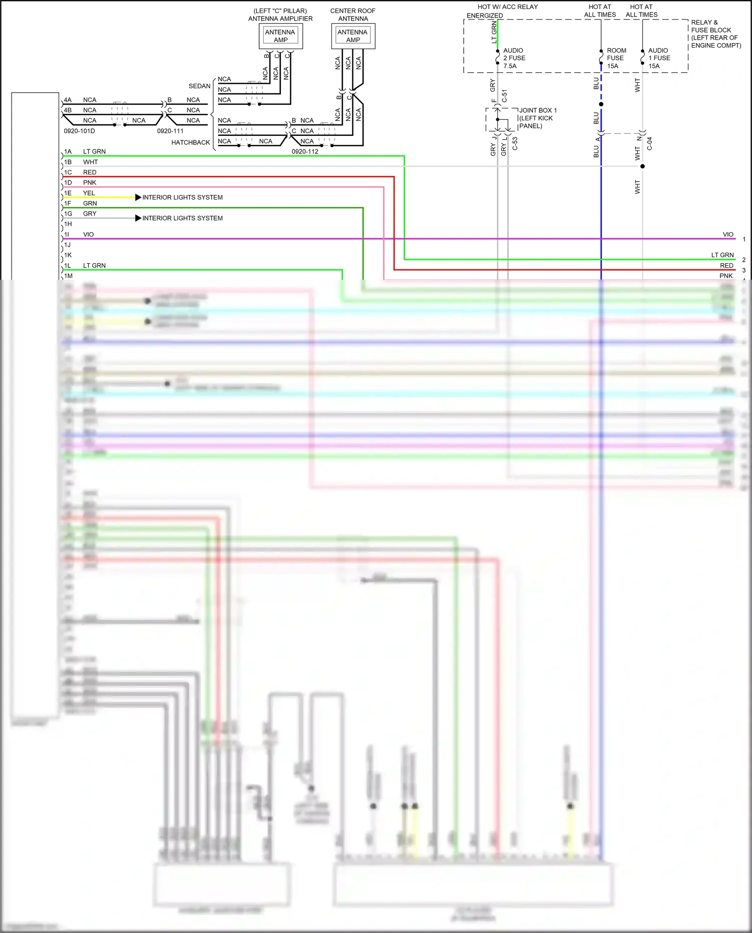 Wiring diagram computer data for Mazda 3 BM (2013-2016) (5 of 5)