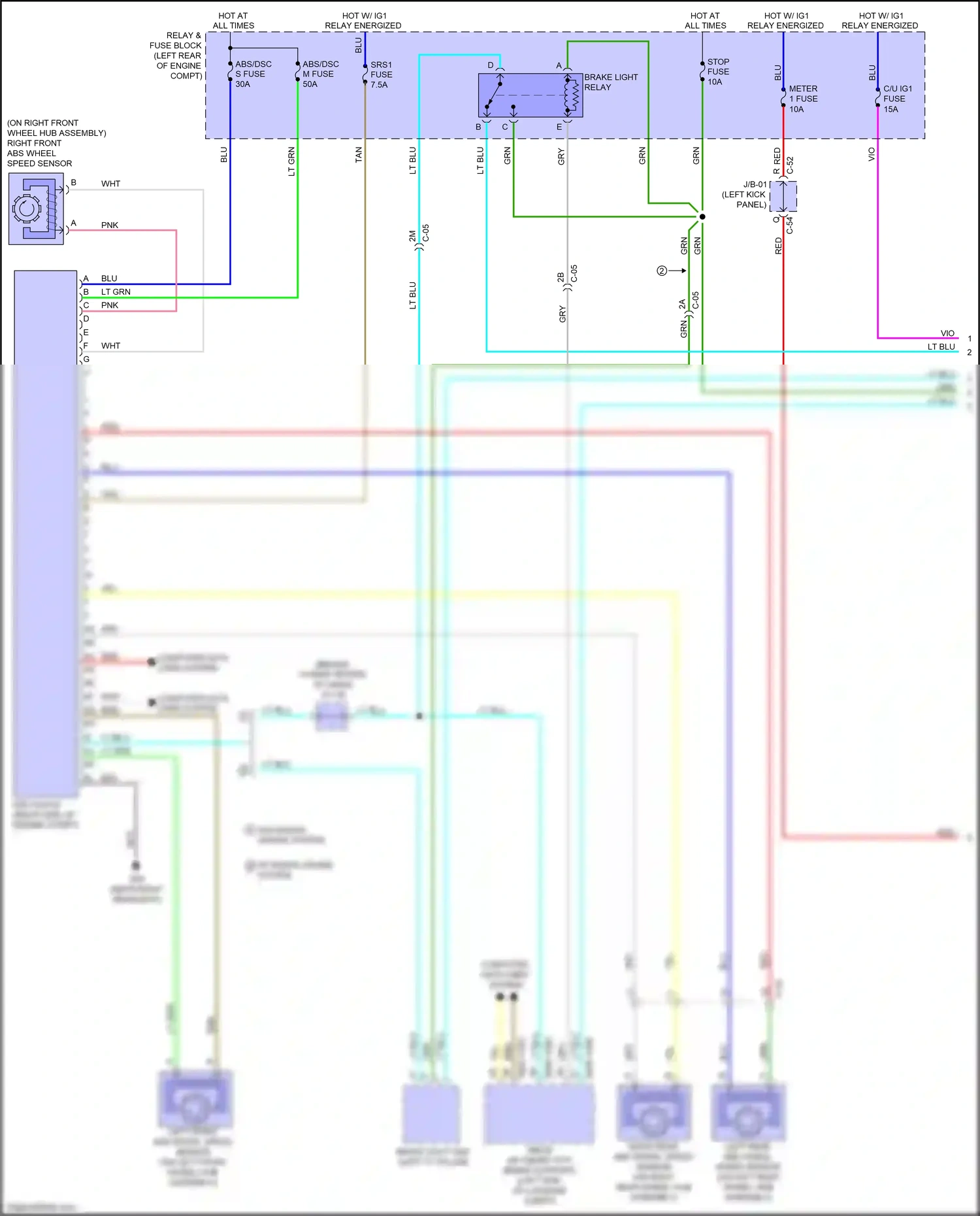 Wiring diagram gry for Mazda 3 BM (2013-2016) (61 of 102)
