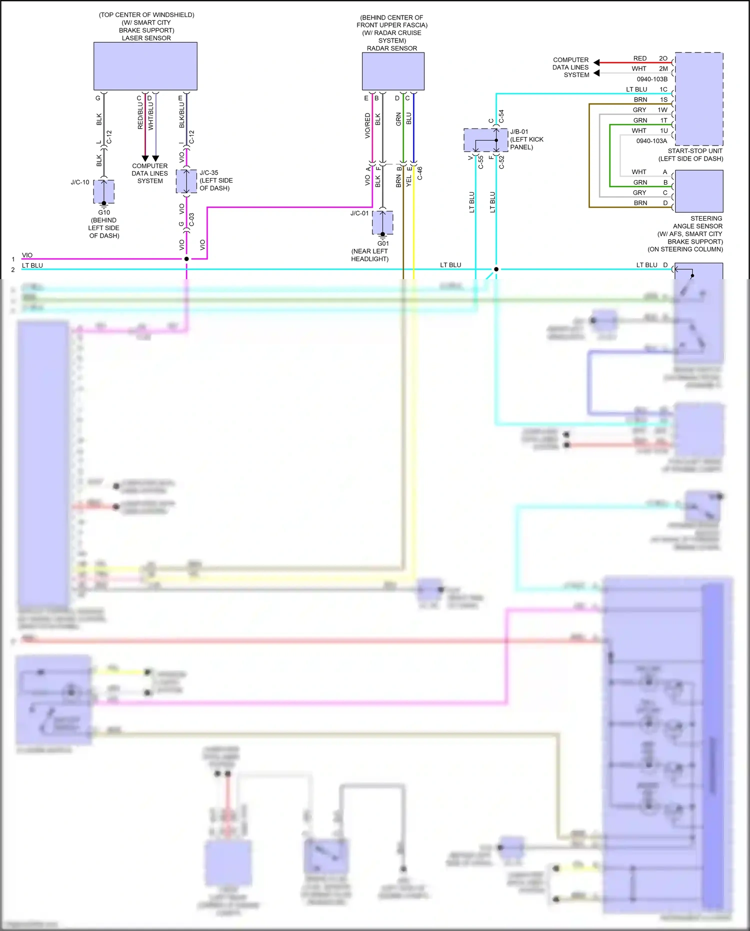 Wiring diagram red for Mazda 3 BM (2013-2016) (72 of 112)