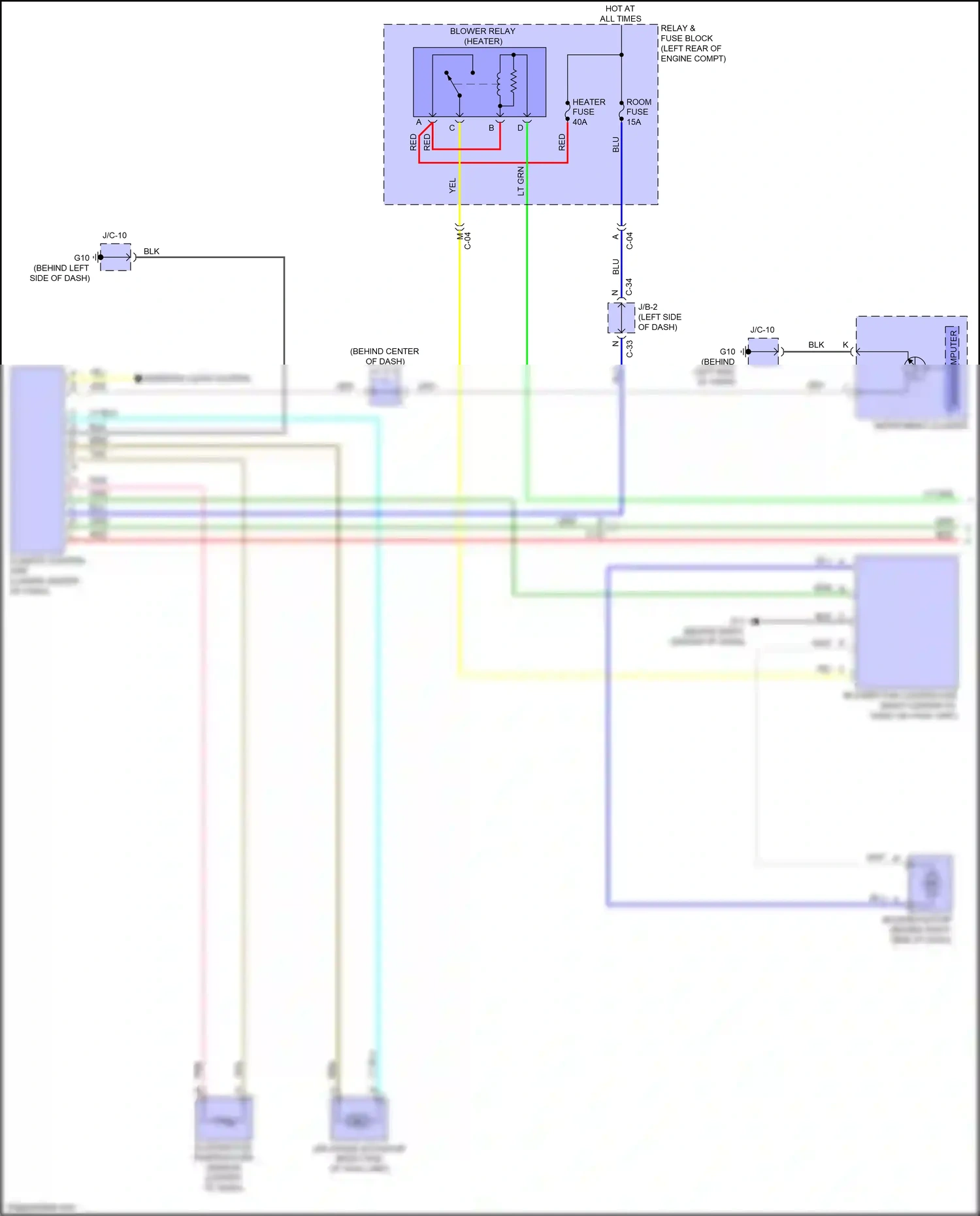 Wiring diagram red for Mazda 3 BM (2013-2016) (15 of 112)