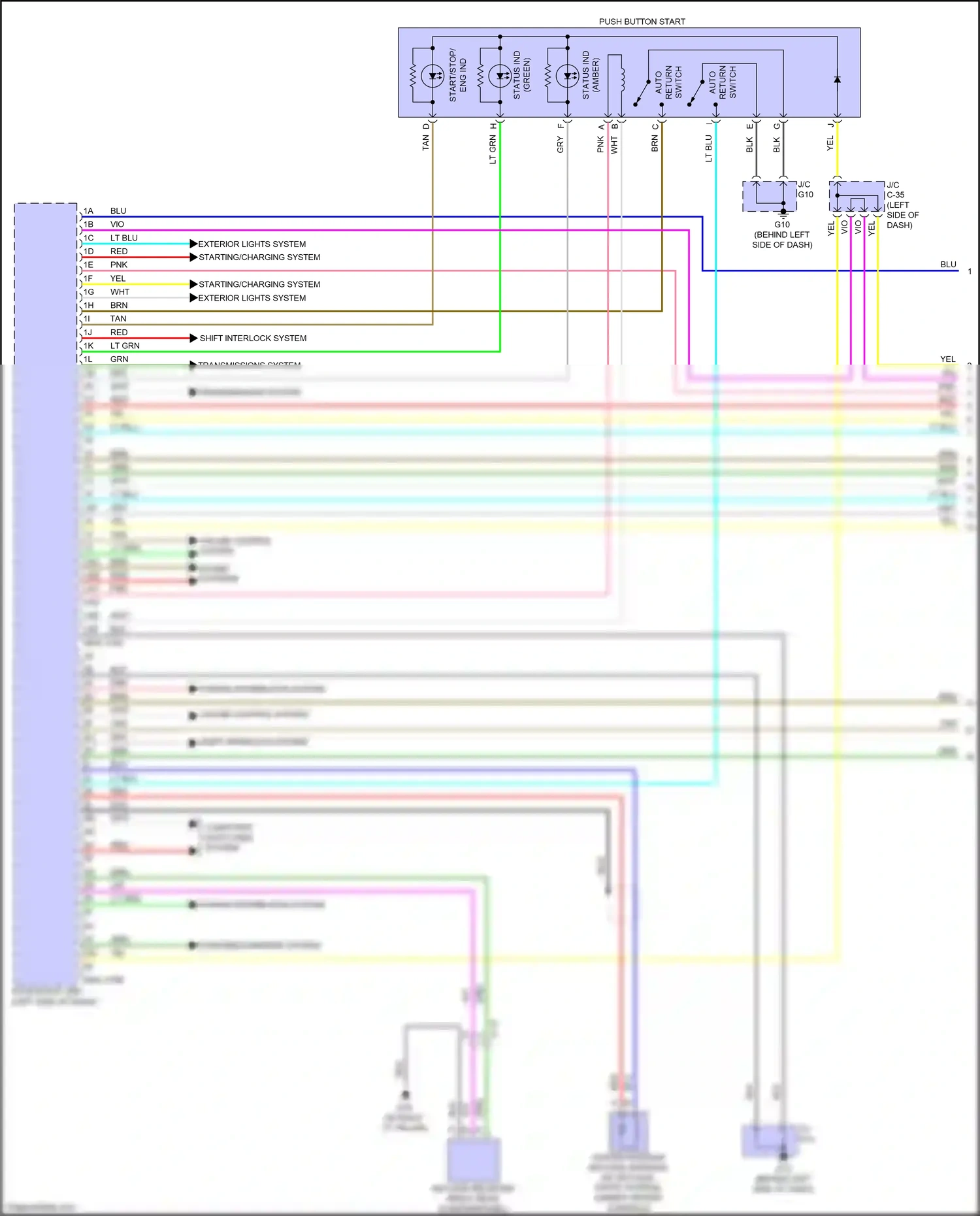 Wiring diagram sound systems for Mazda 3 BM (2013-2016) (1 of 3)
