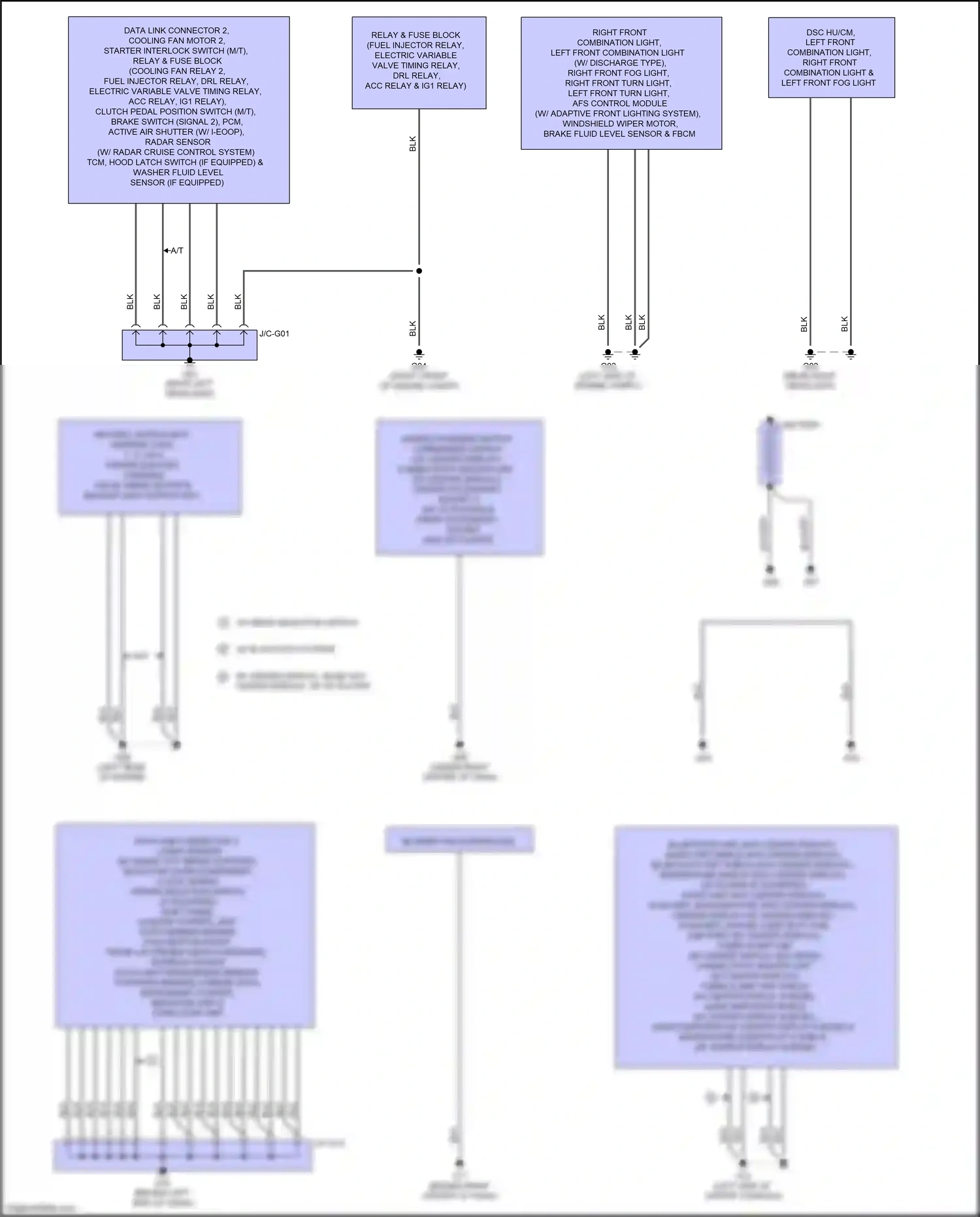 Wiring diagram w/ bluetooth system for Mazda 3 BM (2013-2016) (1 of 1)