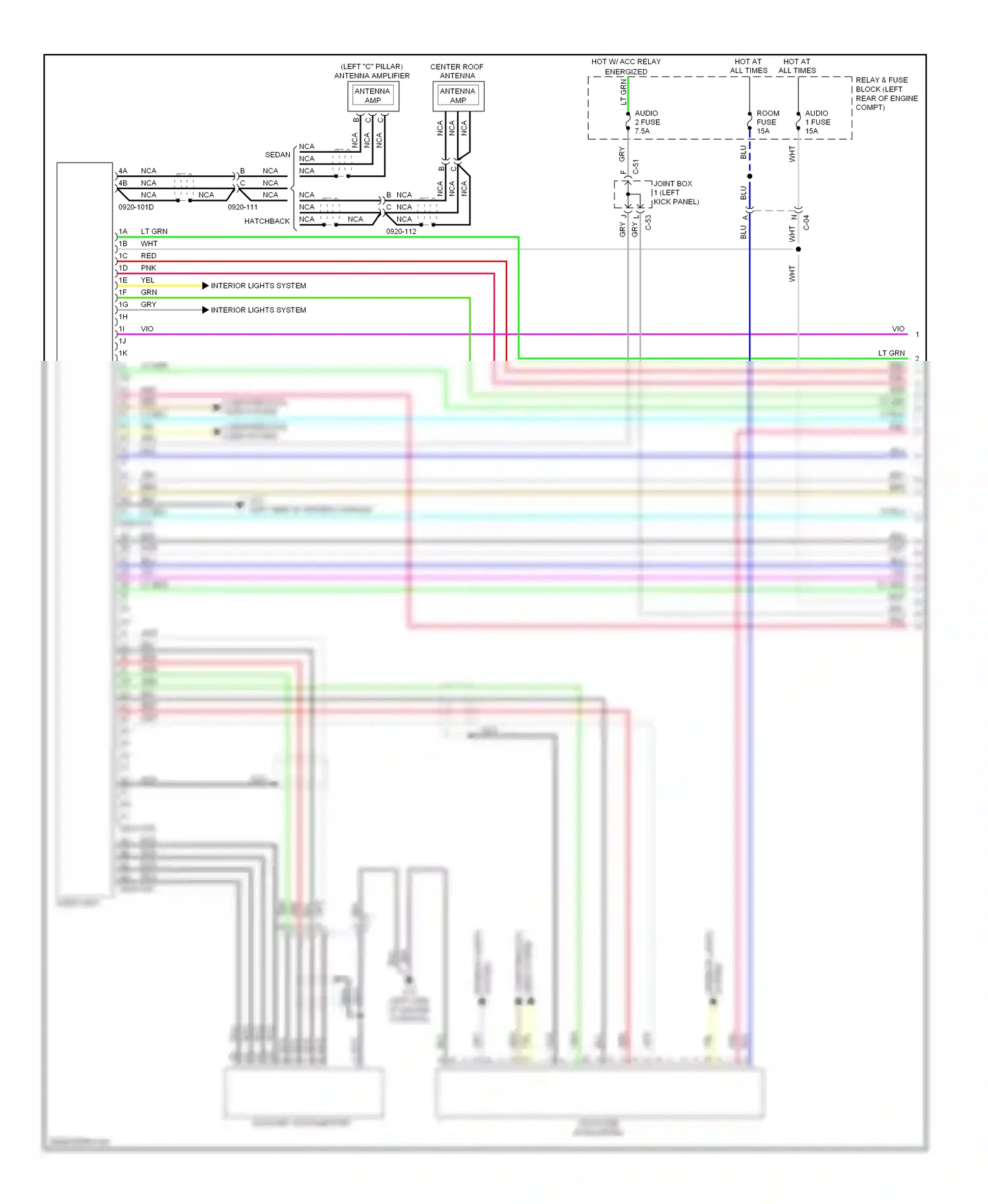 Wiring diagram wht for Mazda 3 BM (2013-2016) (110 of 114)