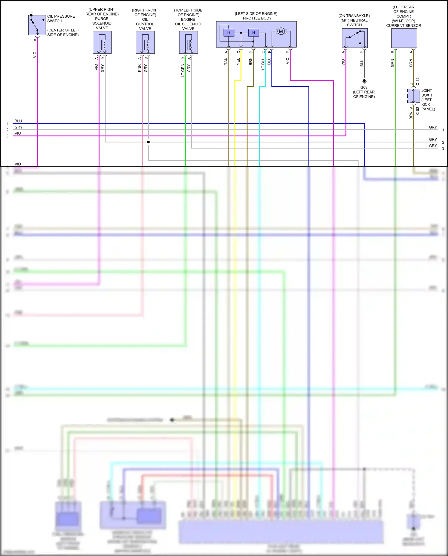 Wiring diagram wht for Mazda 3 BM (2013-2016) (80 of 114)