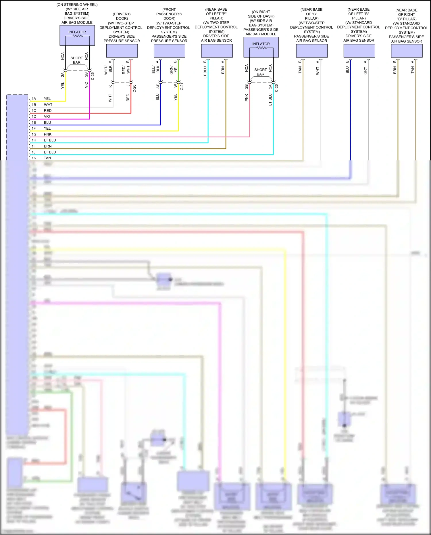 Wiring diagram yel for Mazda 3 BM (2013-2016) (59 of 101)