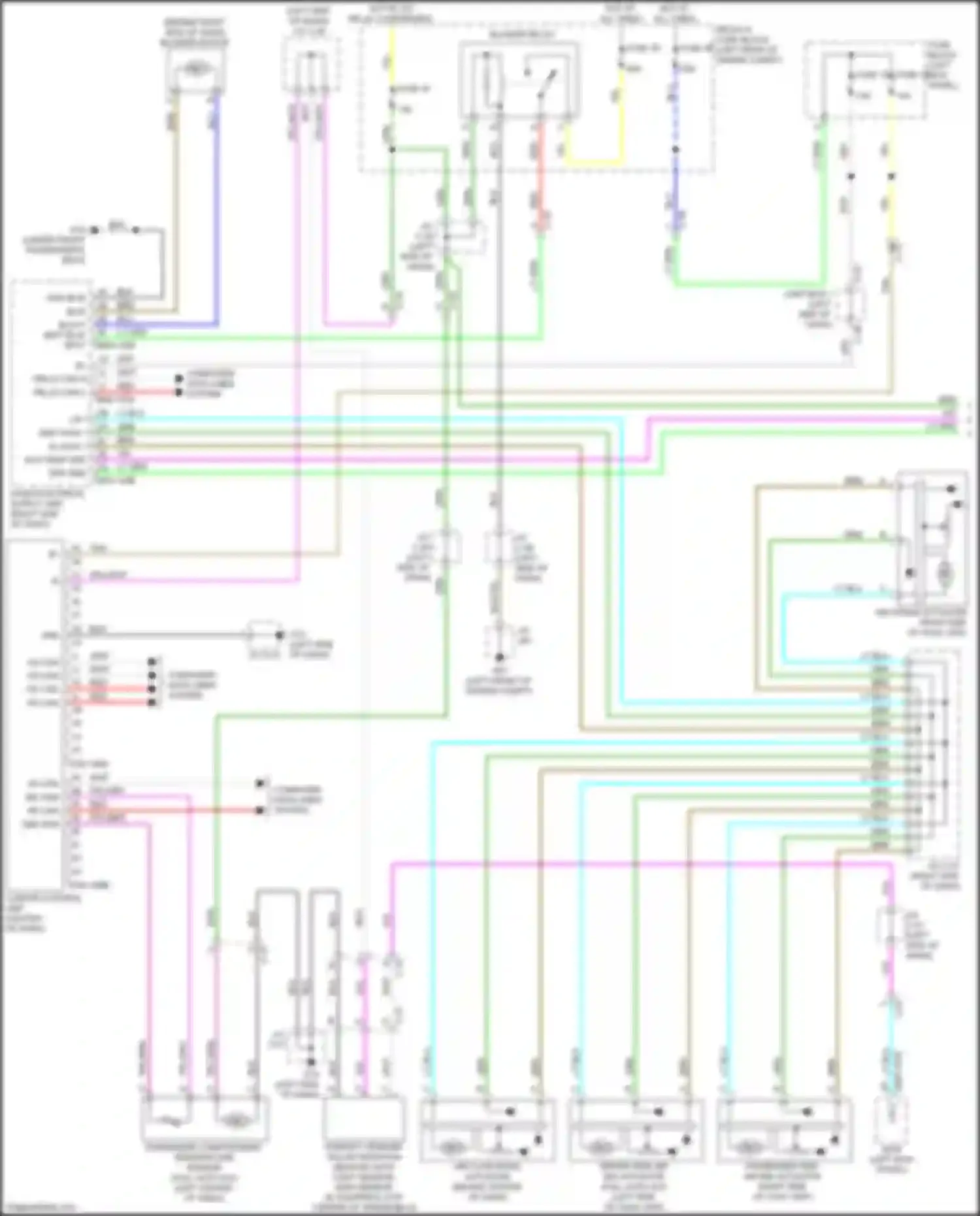 3 Mazda BP (2019-2024): Automatic a/c circuit (1 of 2)