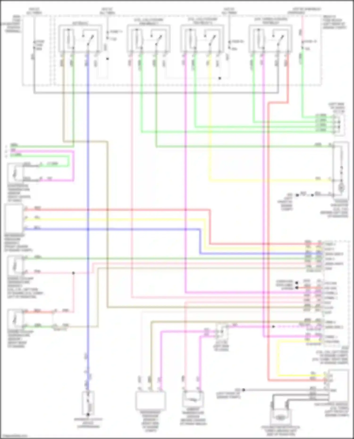 3 Mazda BP (2019-2024): Automatic a/c circuit (2 of 2)