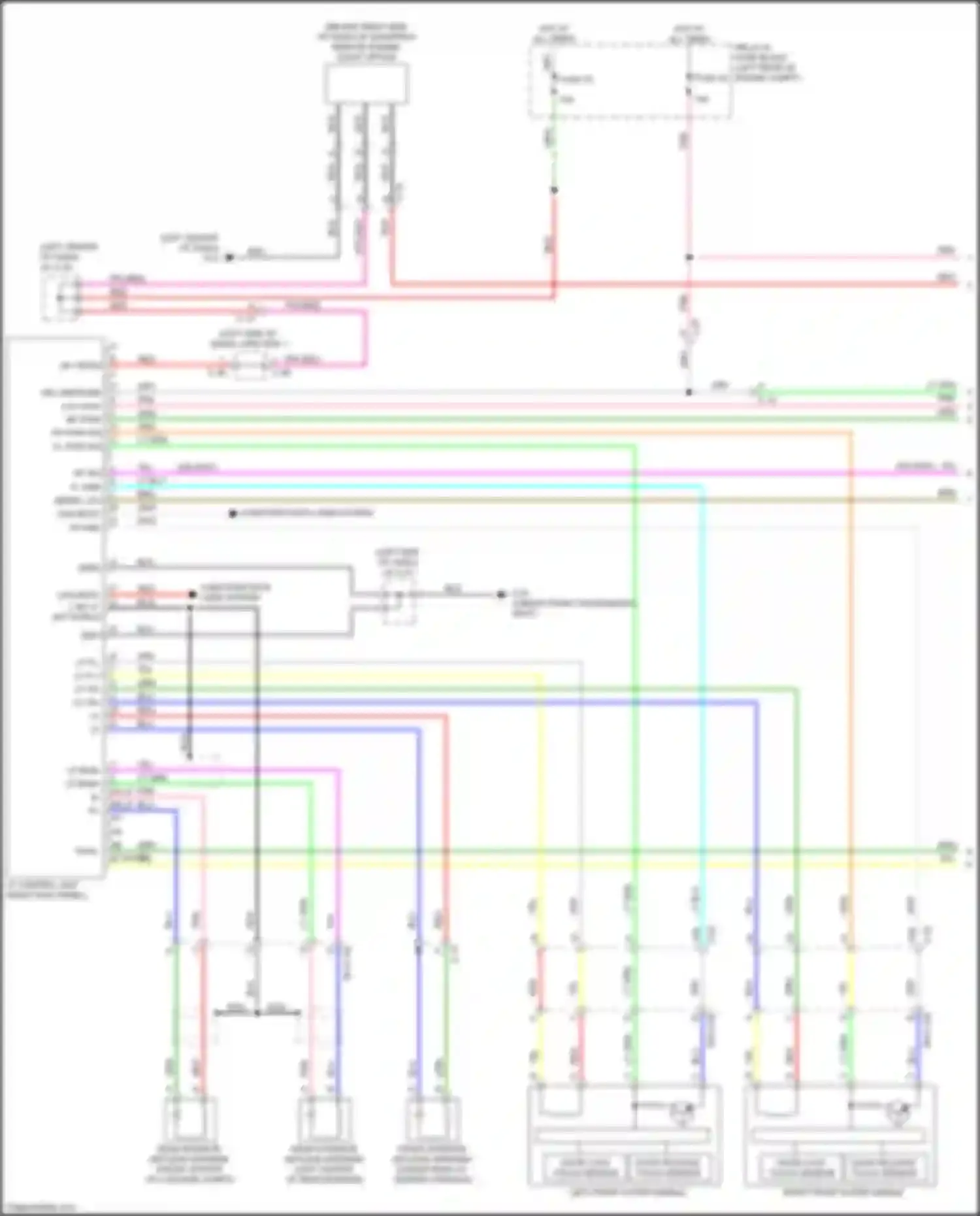 3 Mazda BP (2019-2024): Anti-theft circuit (1 of 4)