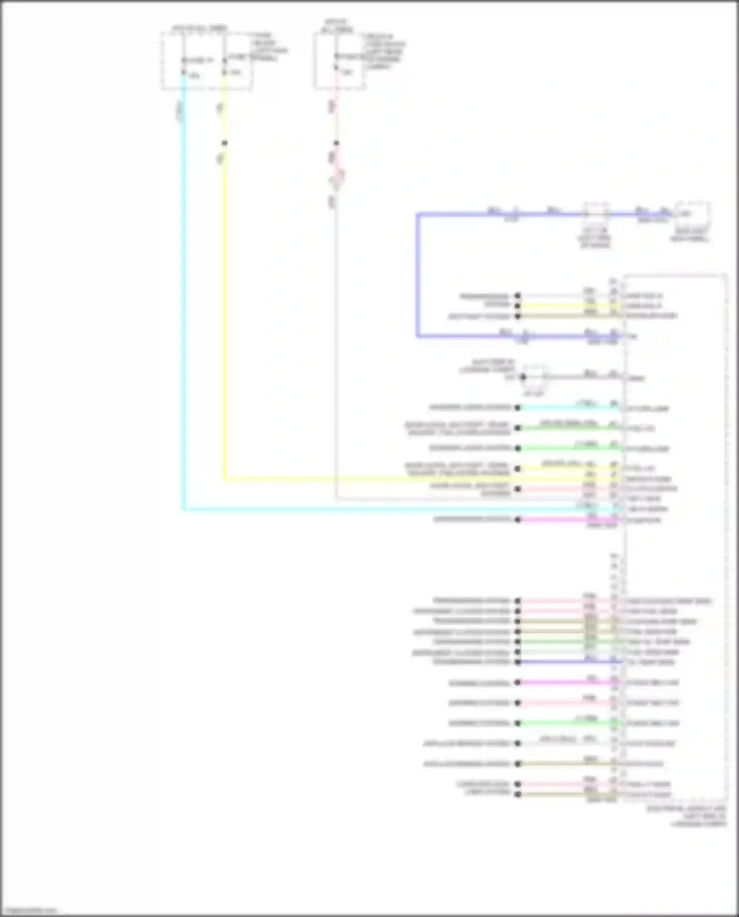 3 Mazda BP (2019-2024): Electrical supply unit circuit (2 of 2)
