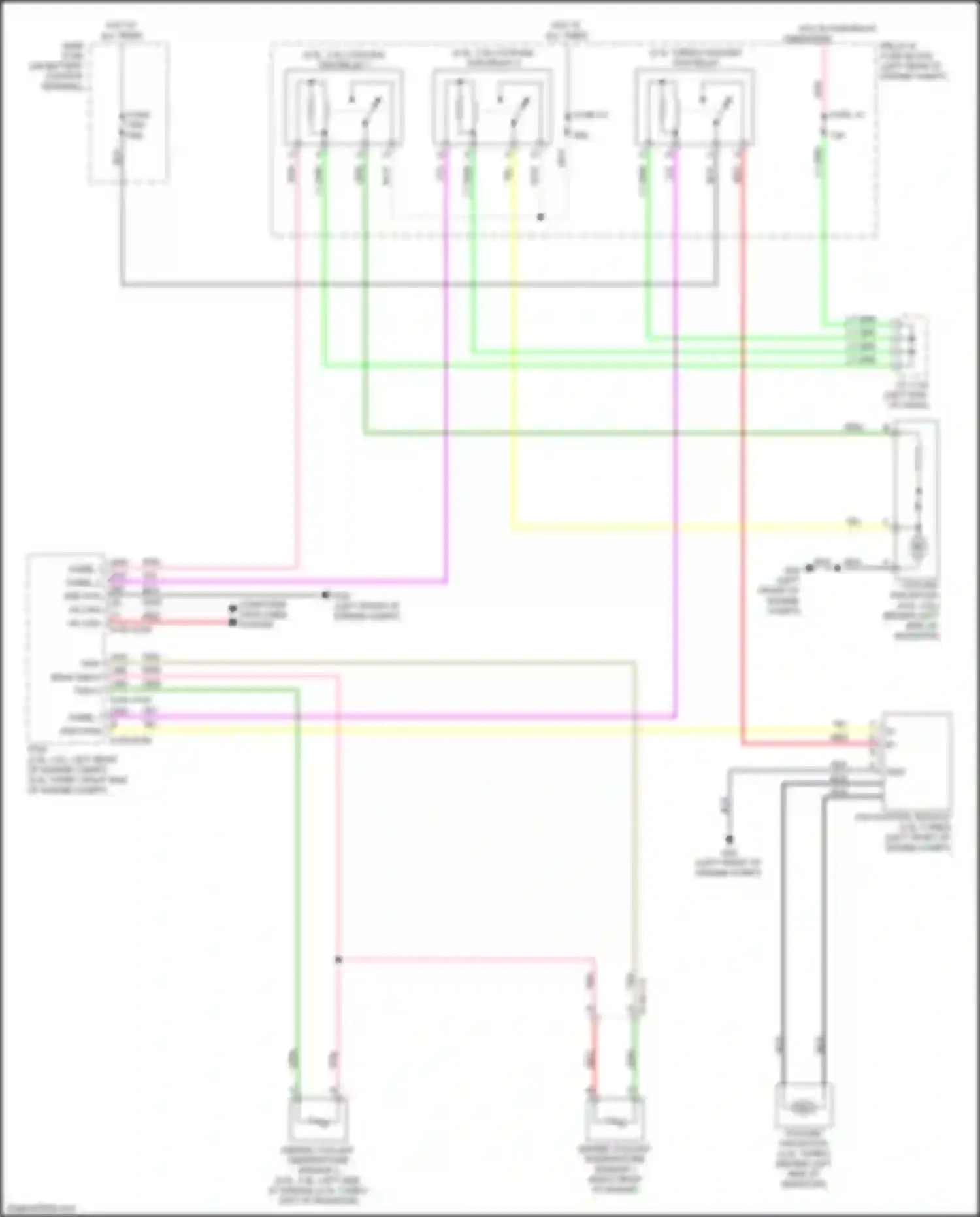 3 Mazda BP (2019-2024): Cooling fan circuit