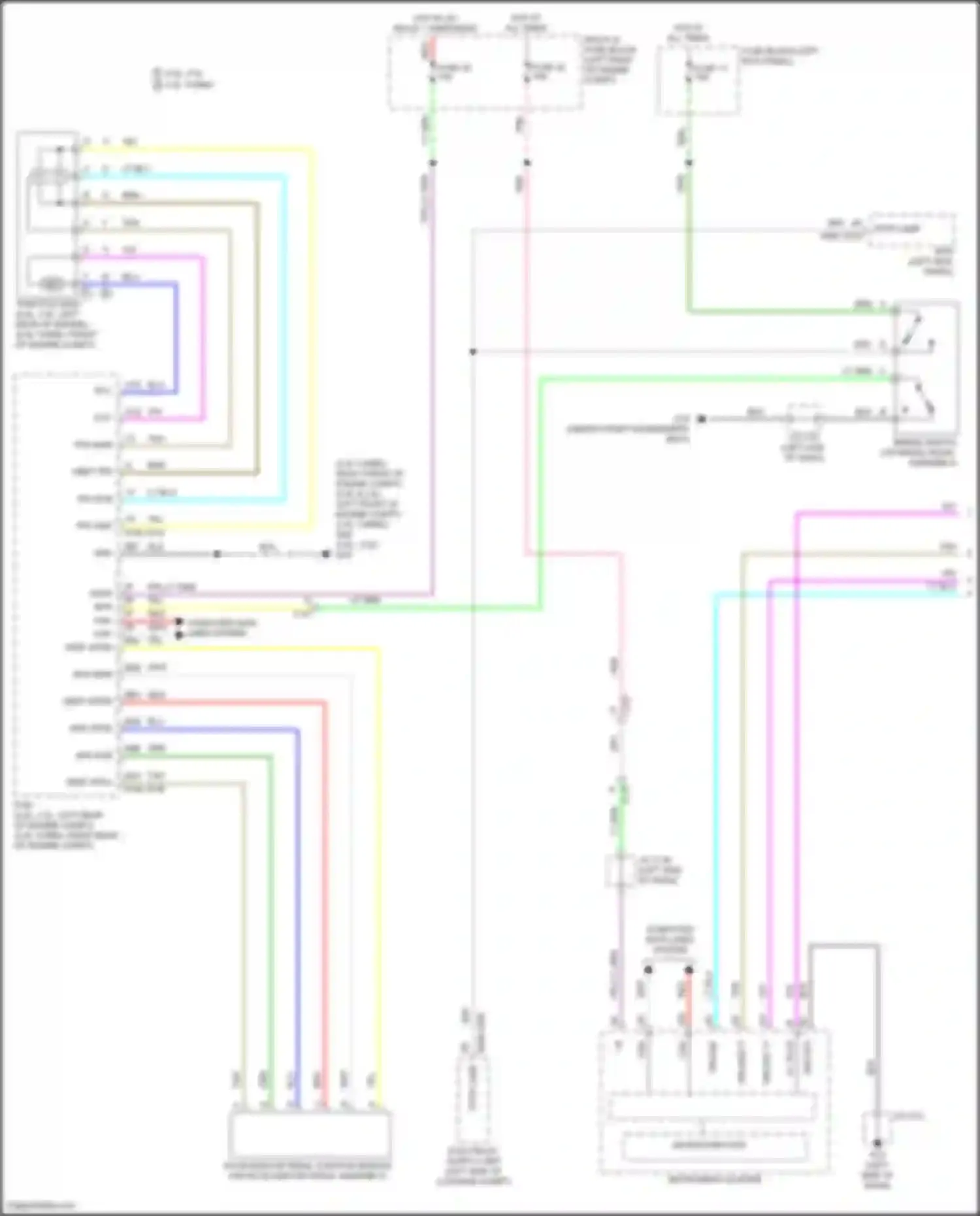 3 Mazda BP (2019-2024): Cruise control circuit (1 of 2)