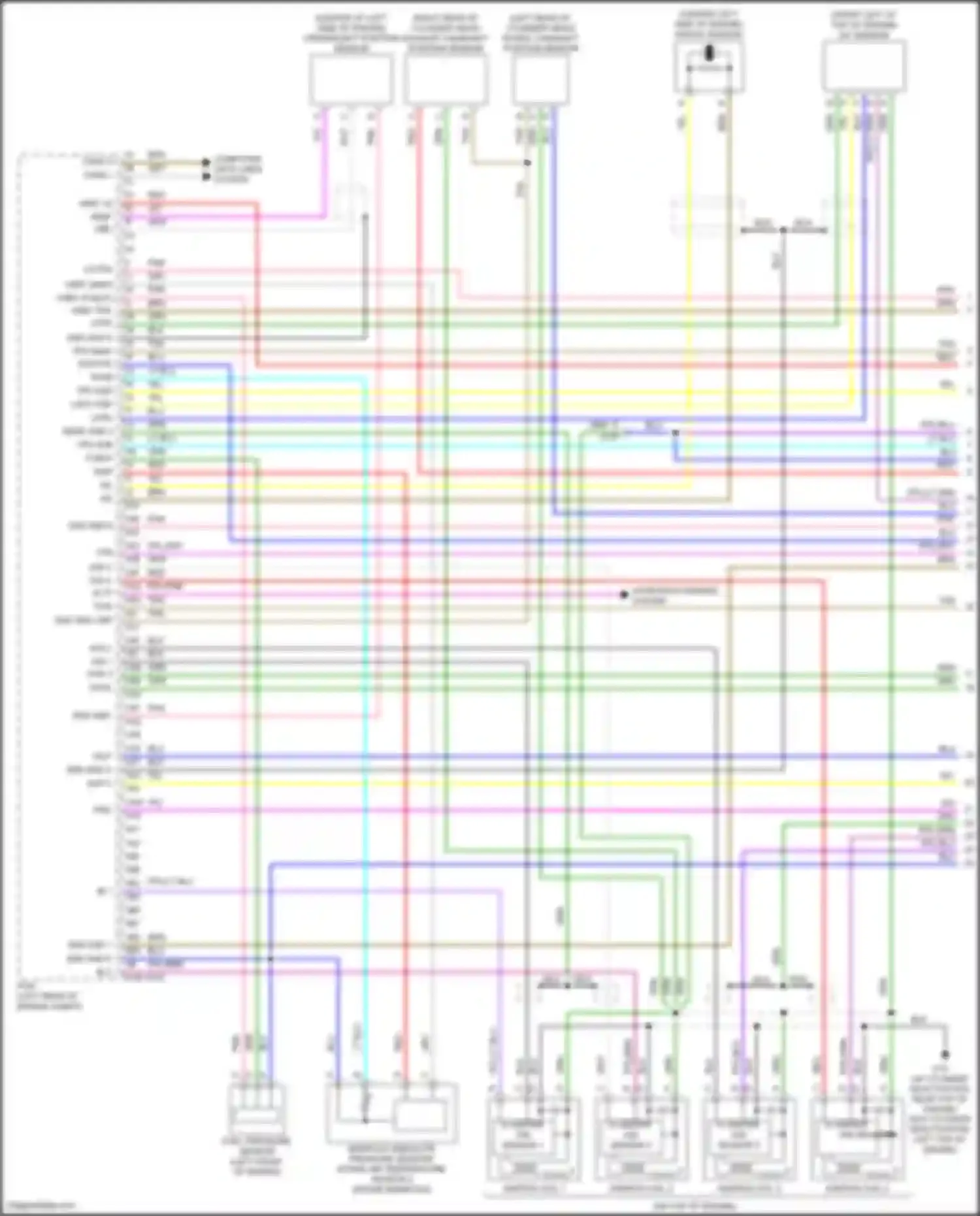 3 Mazda BP (2019-2024): Wiring diagram engine performance 2.0l skyactiv (1 of 6)