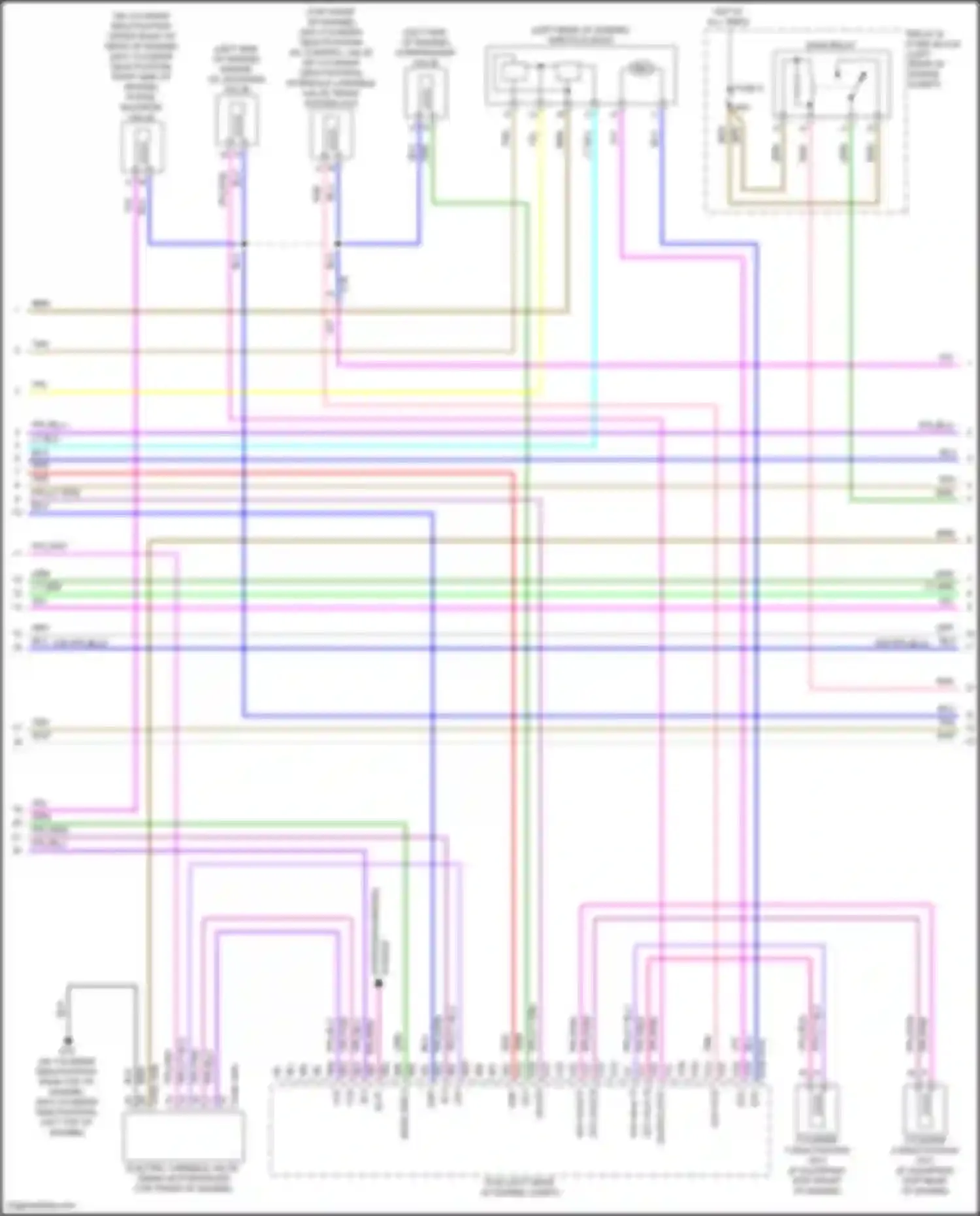 3 Mazda BP (2019-2024): Wiring diagram engine performance 2.5l skyactiv (3 of 6)
